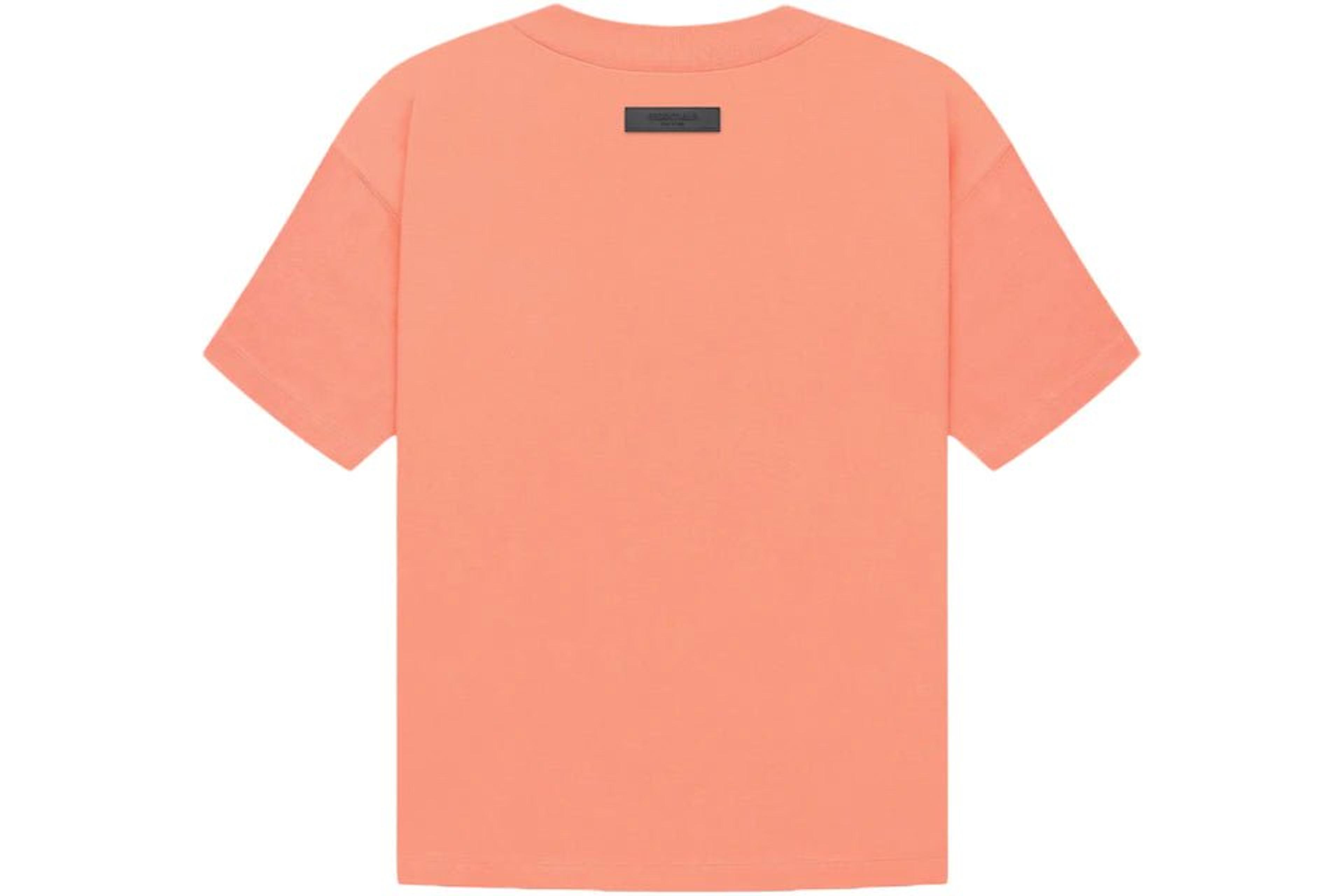 Alternate View 1 of Fear of God Essentials T-shirt Coral