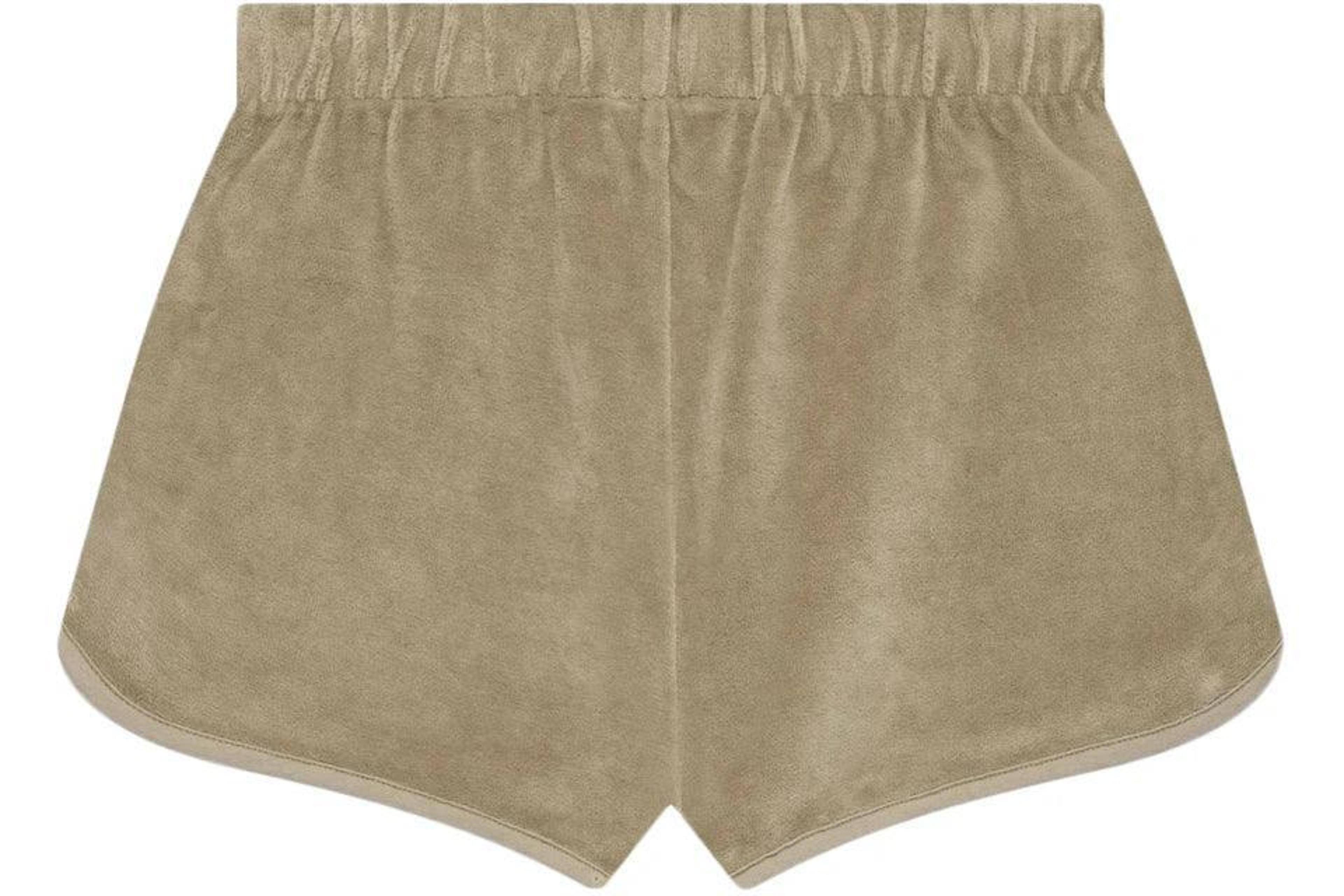 Alternate View 1 of Fear of God Essentials Women's Velour Beach Short Oak