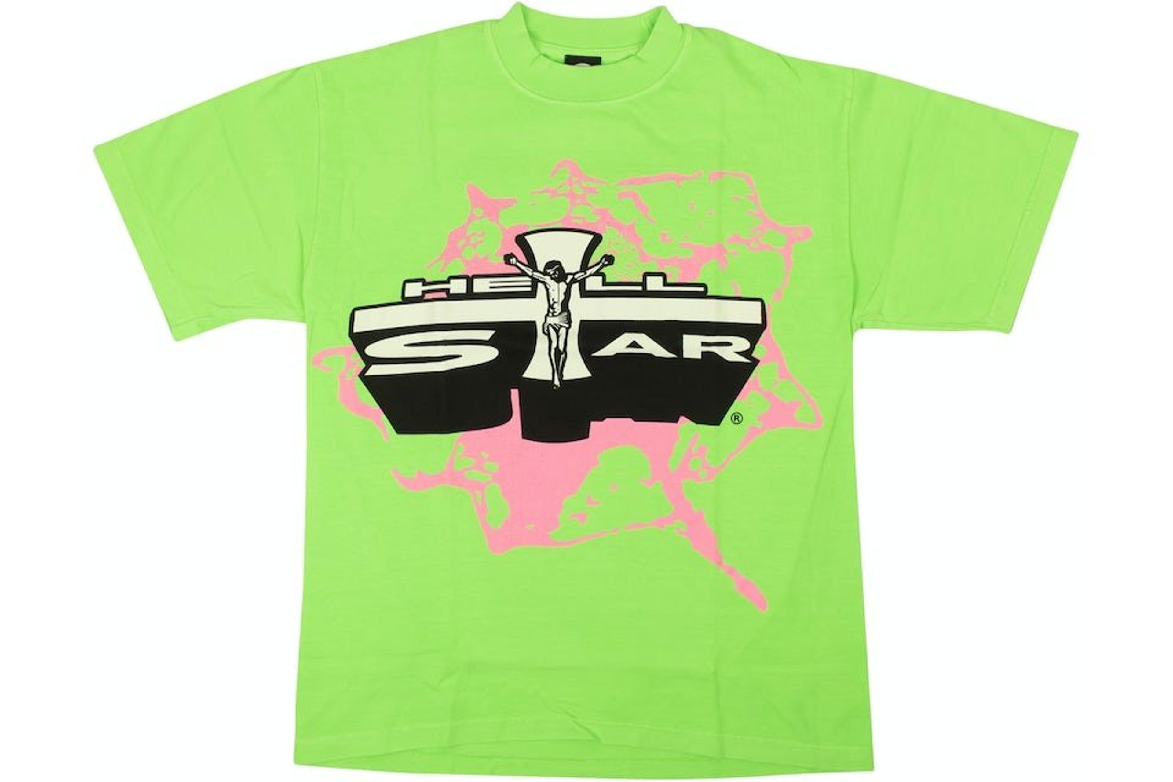 Hellstar Son of G-D T-shirt Neon Green