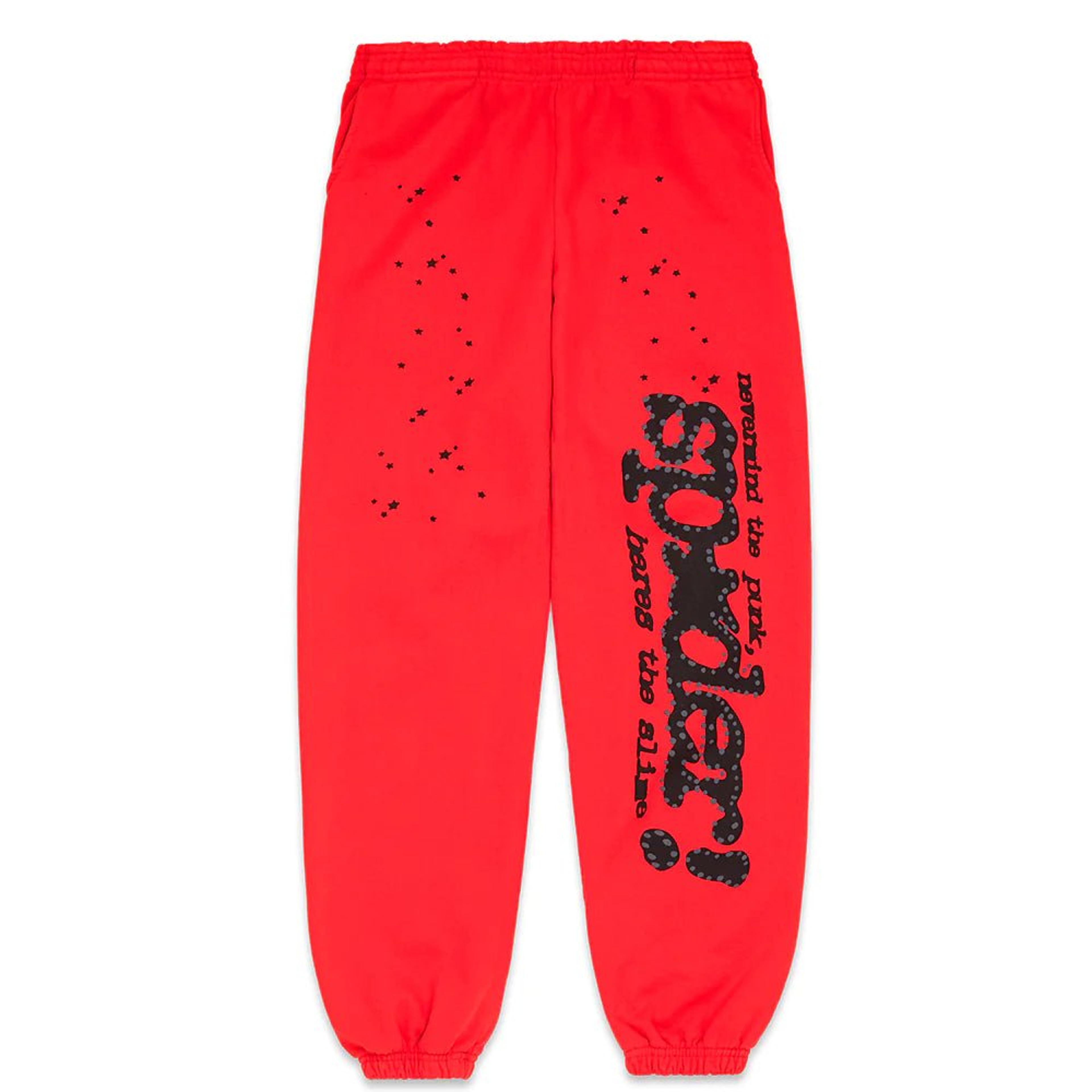 Sp5der Red P*nk V2 Sweatpants