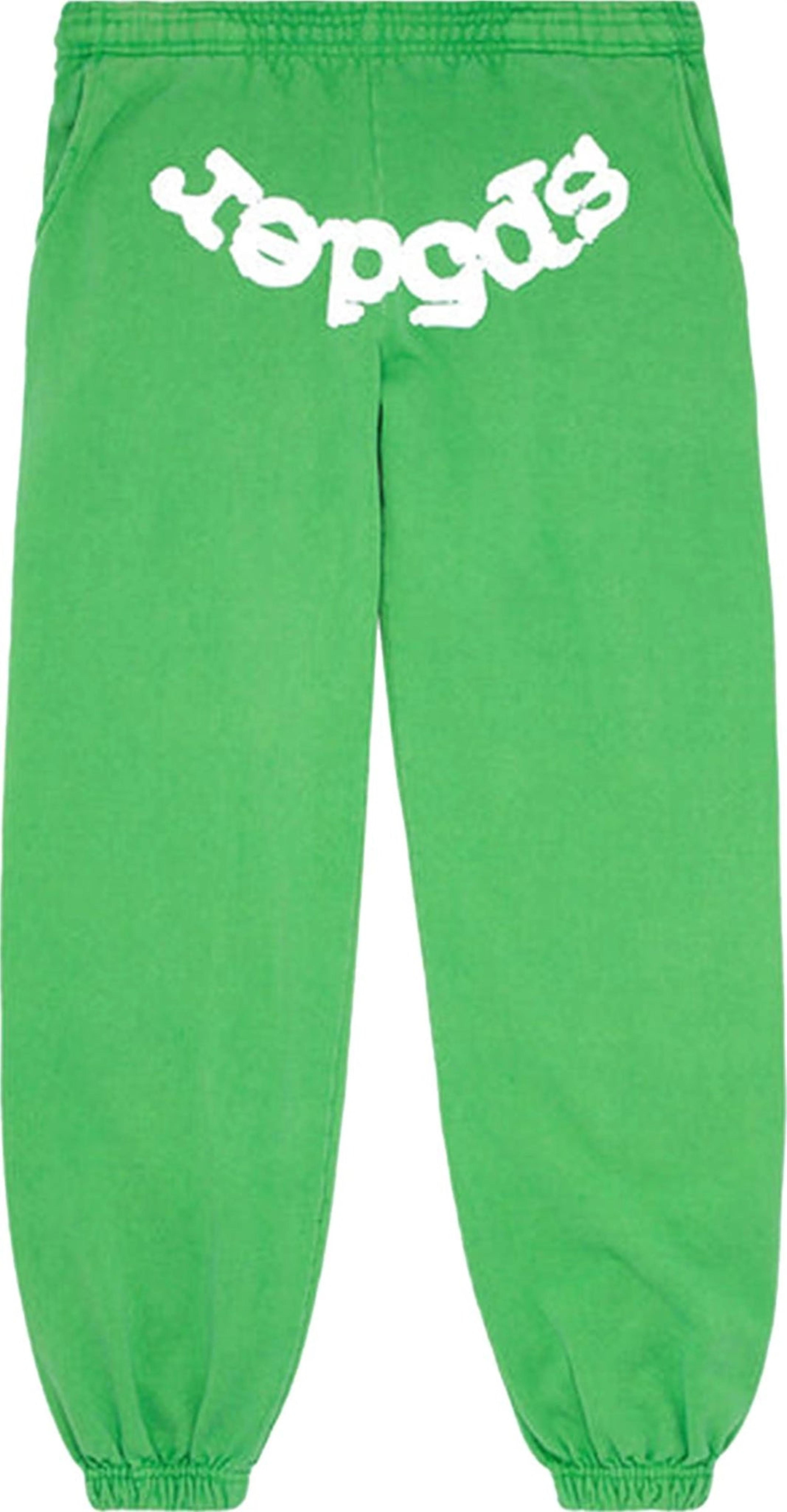Sp5der Websuit Sweatpant Slime Green