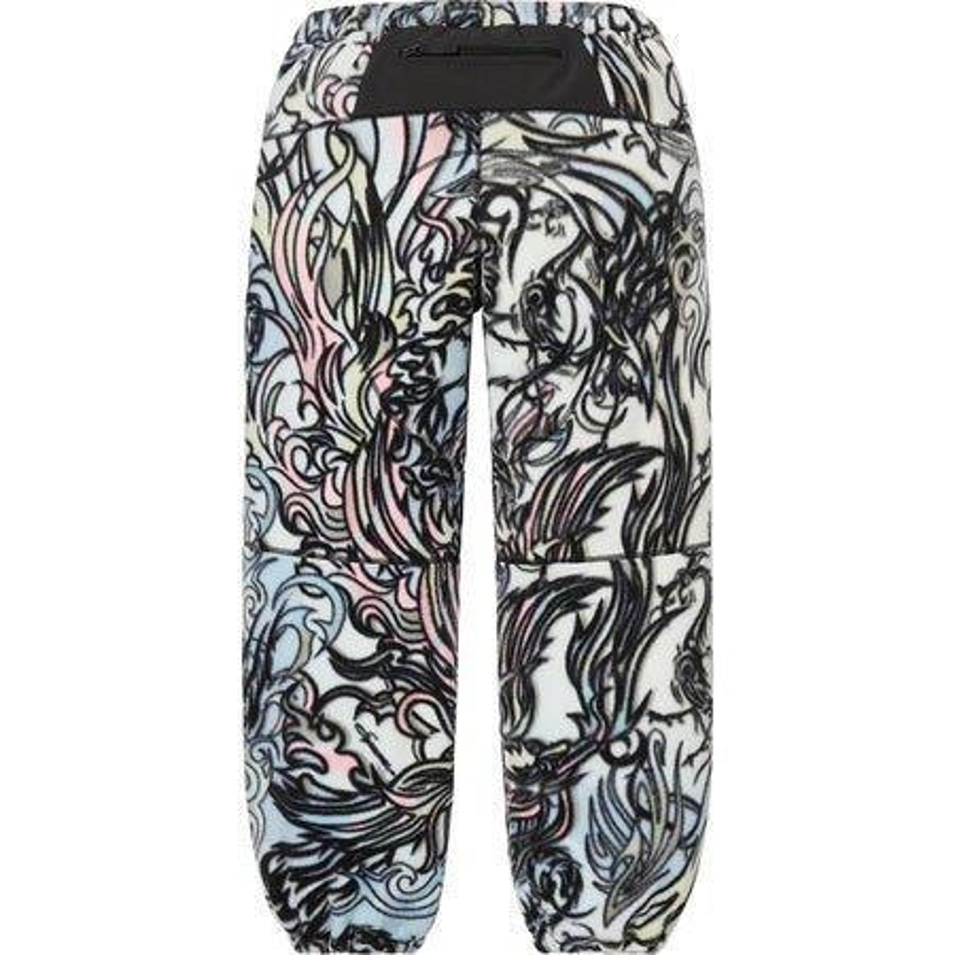 Alternate View 1 of Supreme The North Face Steep Tech Fleece Pant Multicolor Dragon