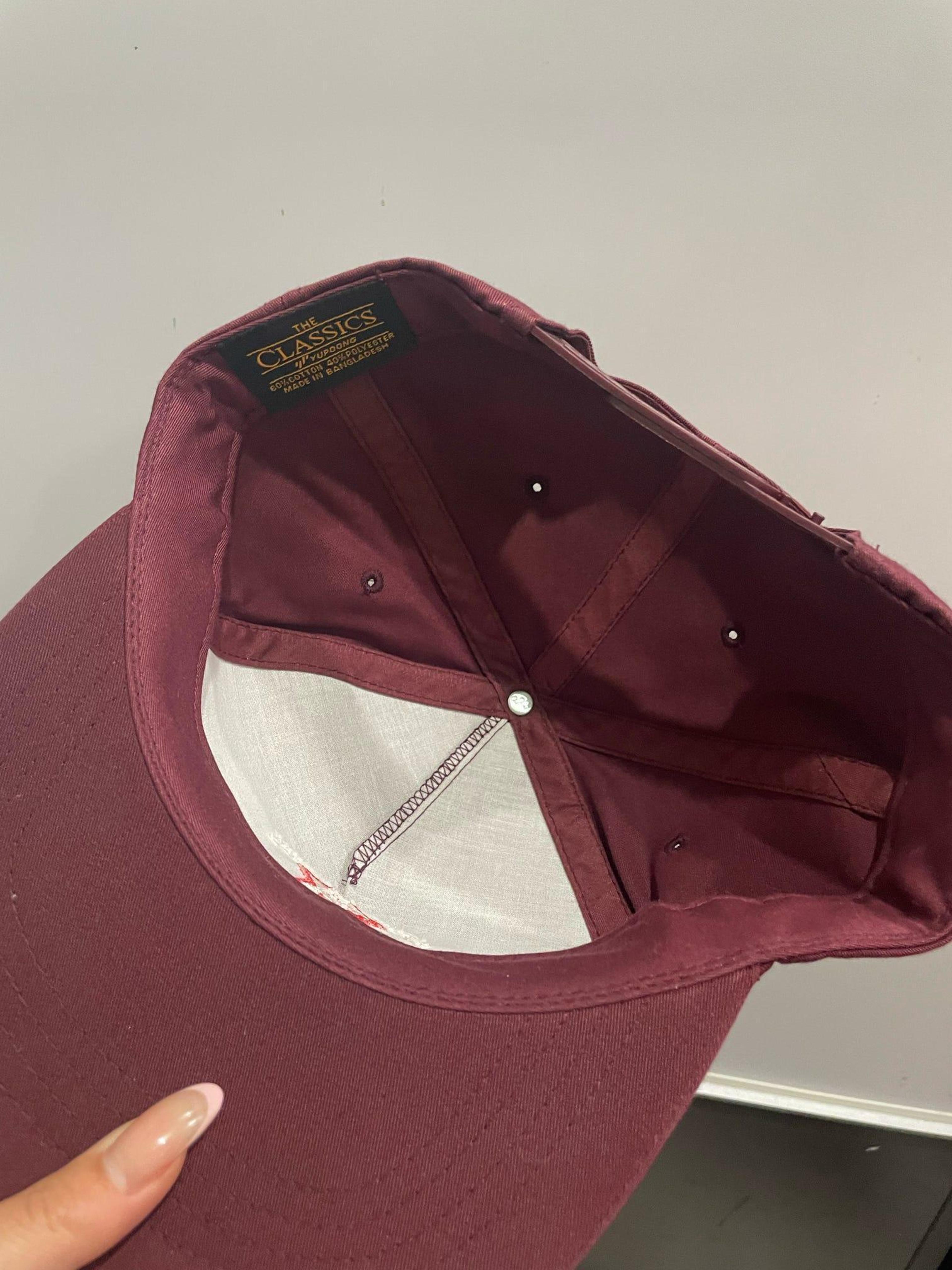 Alternate View 2 of Travis Scott Astroworld Tour Wish You Were Here Hat Maroon