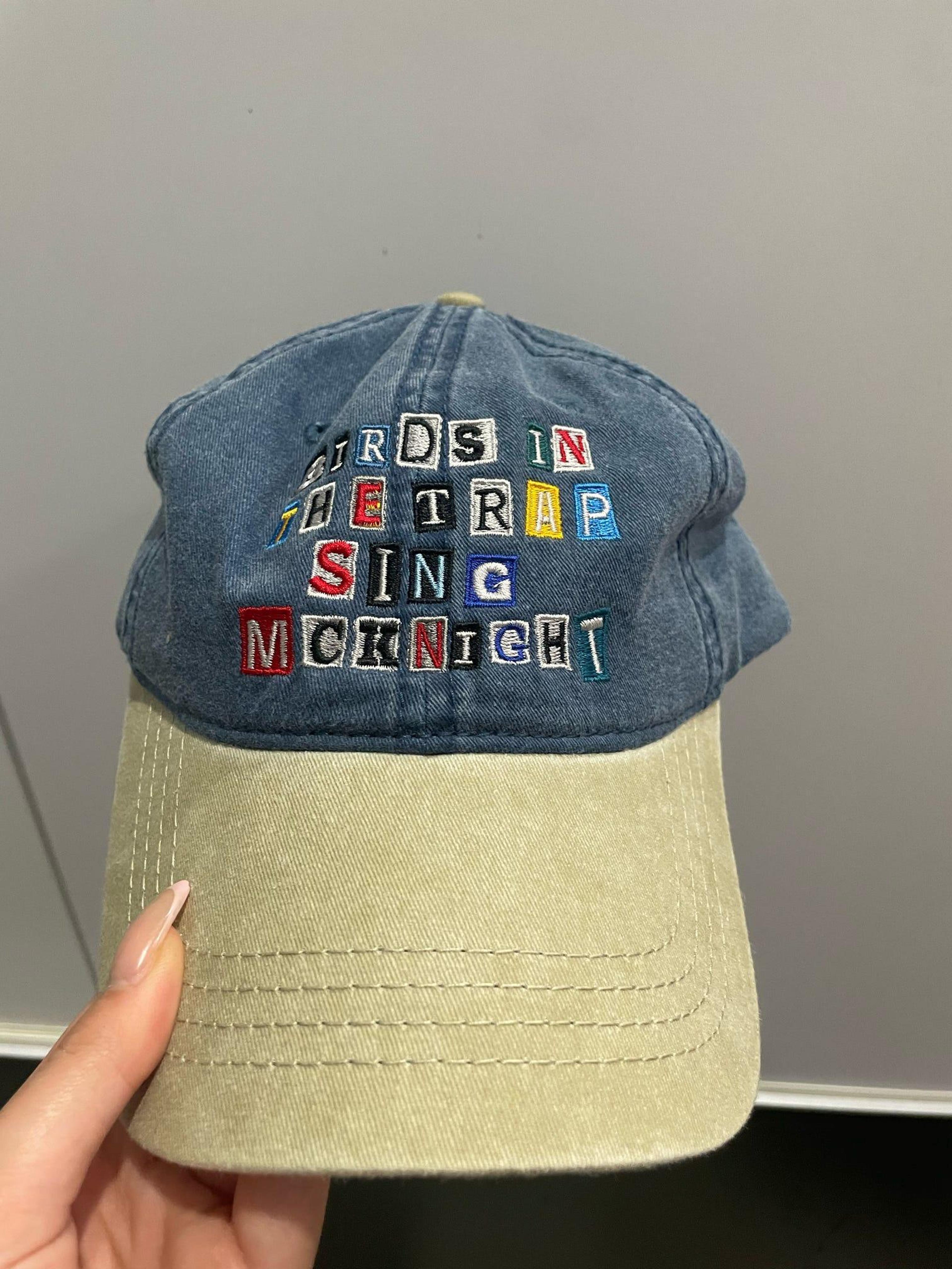 Alternate View 1 of Travis Scott Birds in the Trap Washed Denim Hat Blue / Green