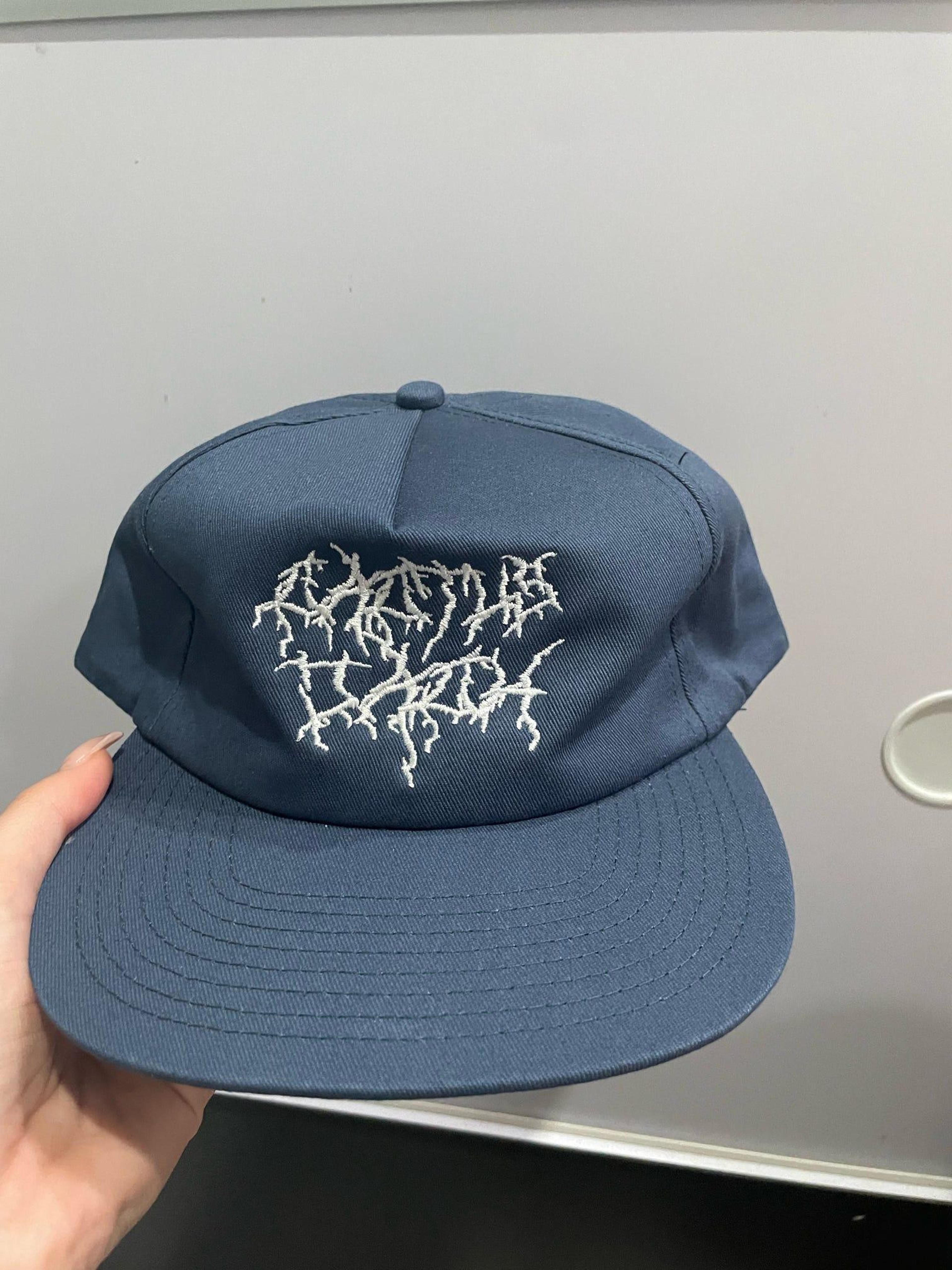 Alternate View 1 of Travis Scott Cactus Jack Lightning Hat Navy