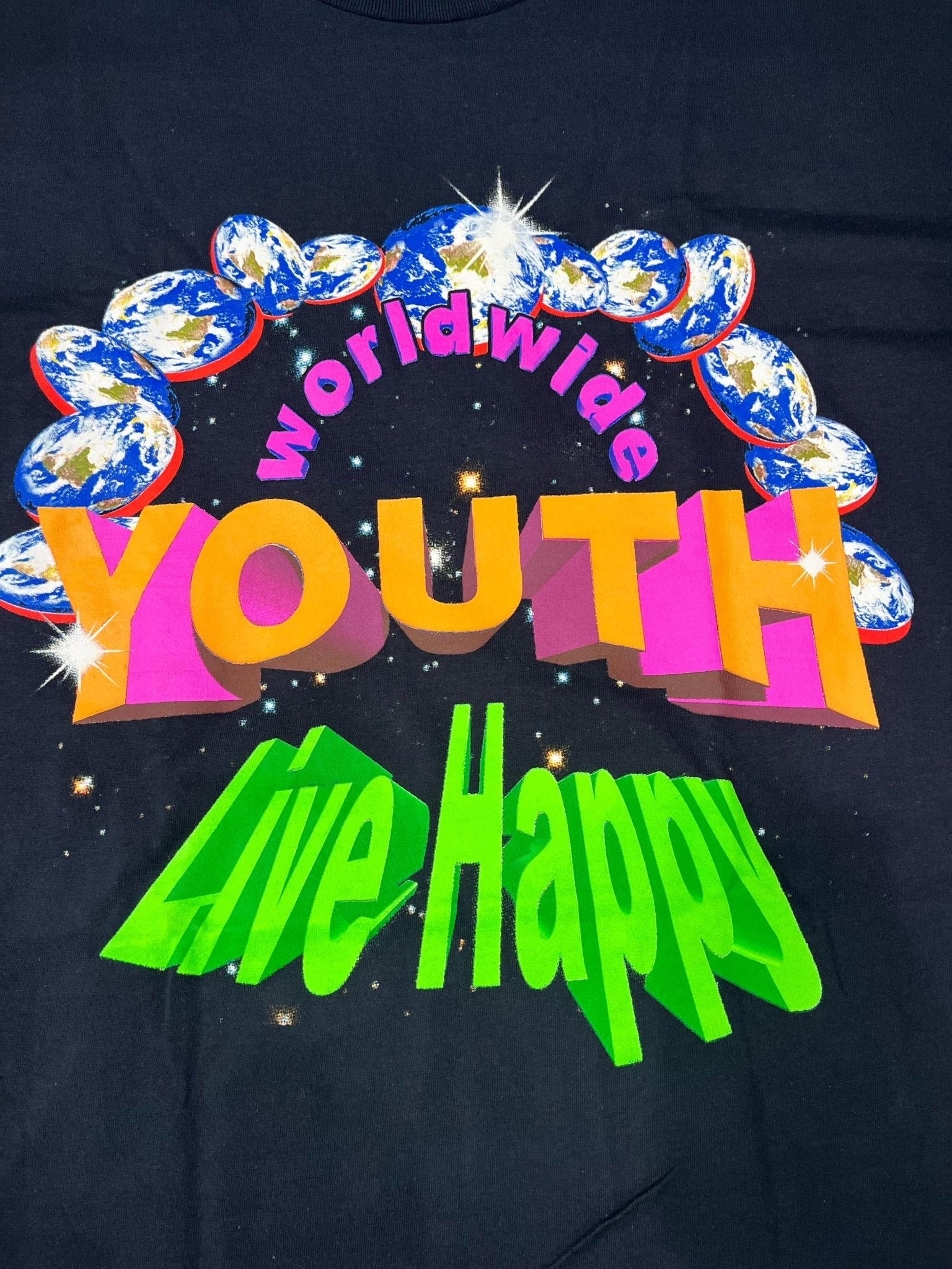 Alternate View 3 of WWY Live Happy Tee Navy