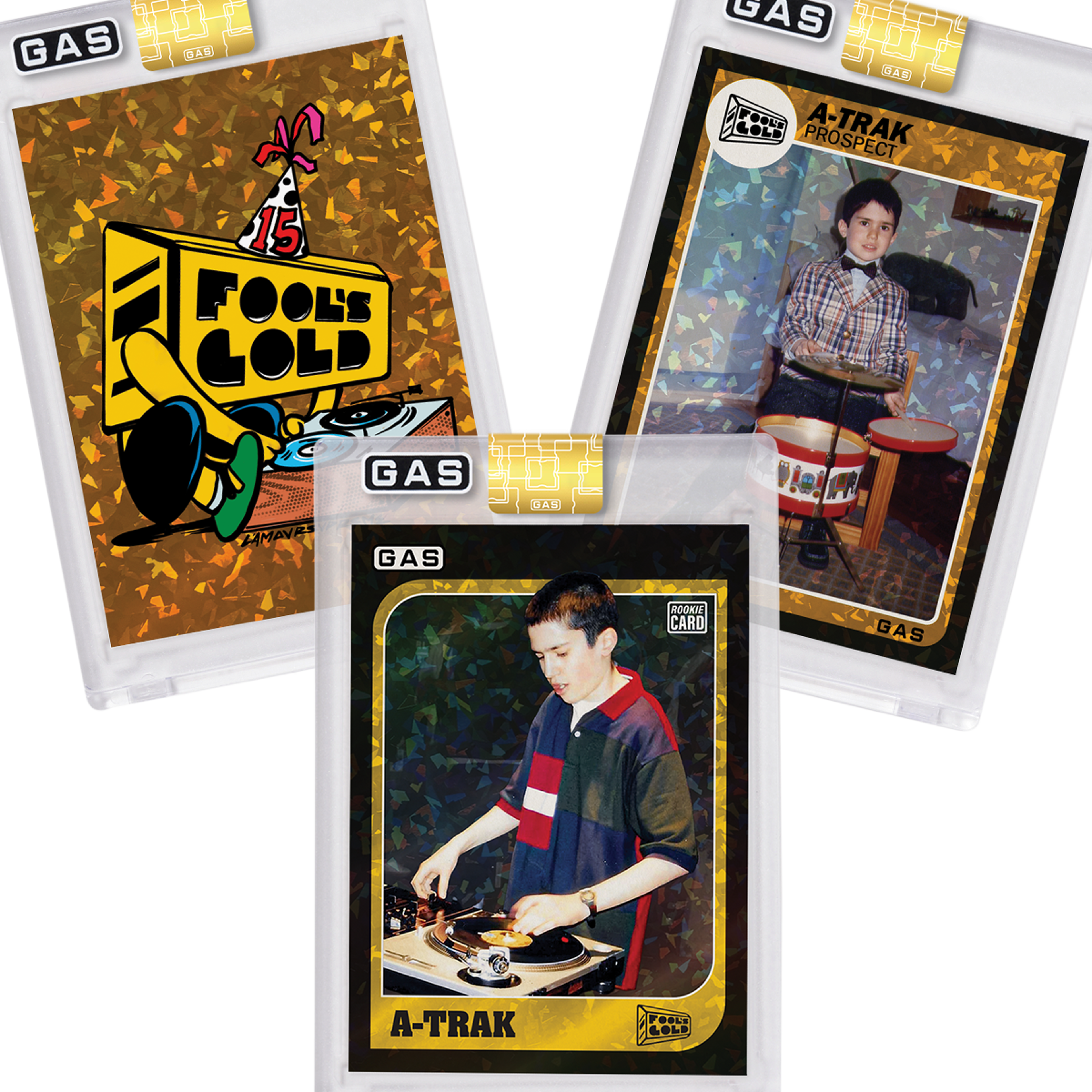 Limited Edition A-Trak & Fool’s Gold Records GAS Trading Cards