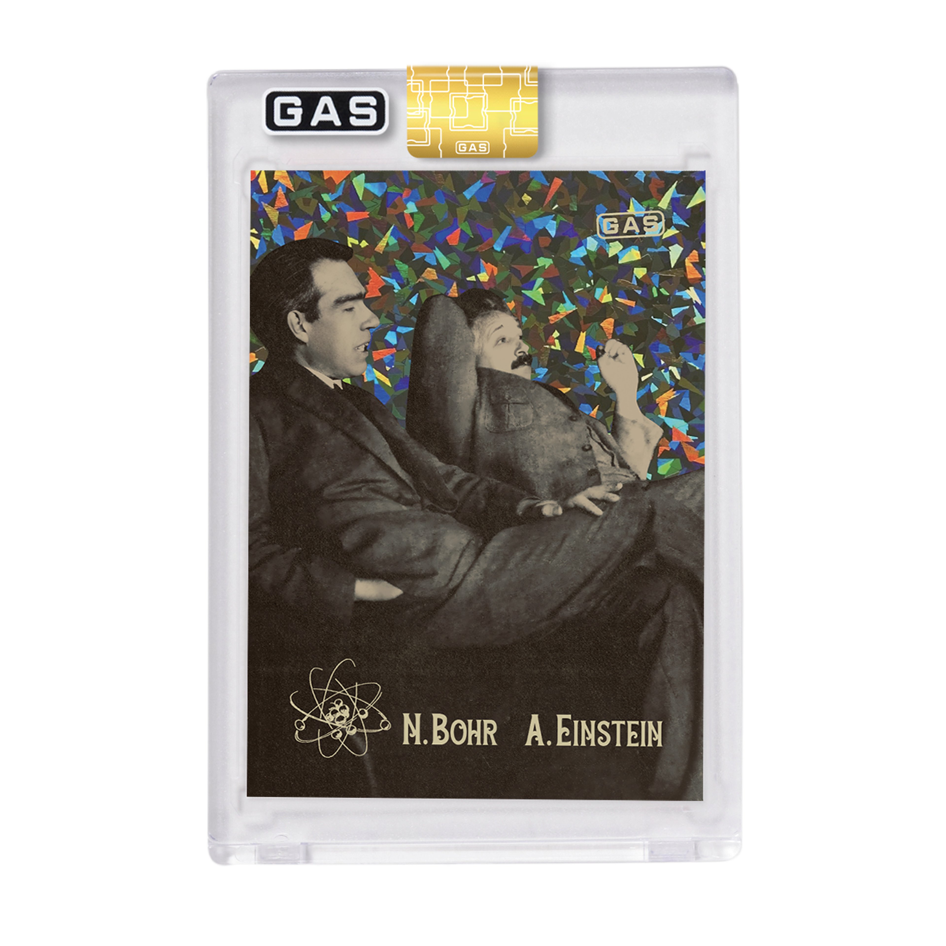 Limited Edition GAS Series 3 #23 Niels Bohr & Albert Einstein Cr