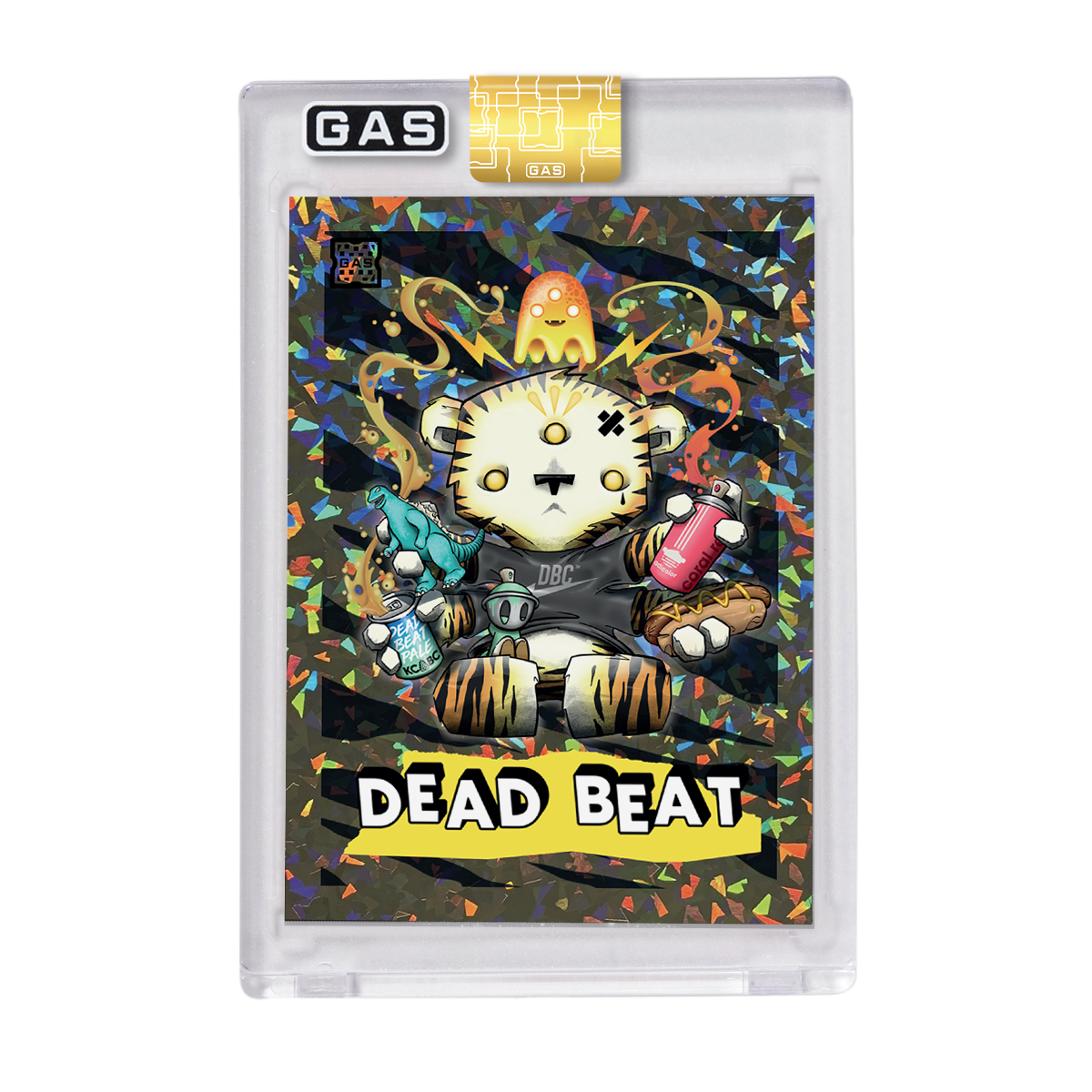 Limited Edition GAS Clutter Artist Series #2 Dead Beat City Crac