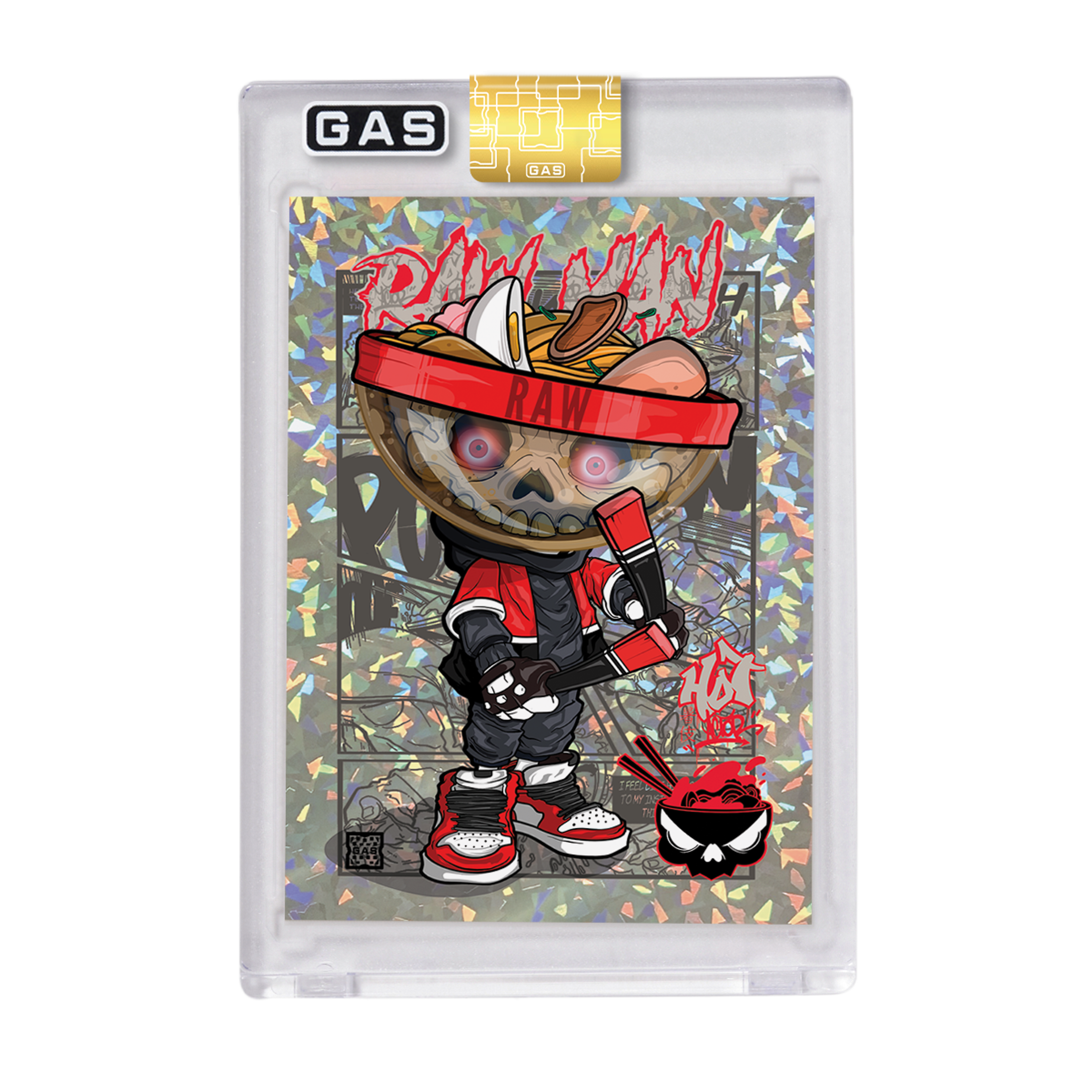 Limited Edition GAS Clutter Artist Series #3 RAW-MAN by Hot Acto