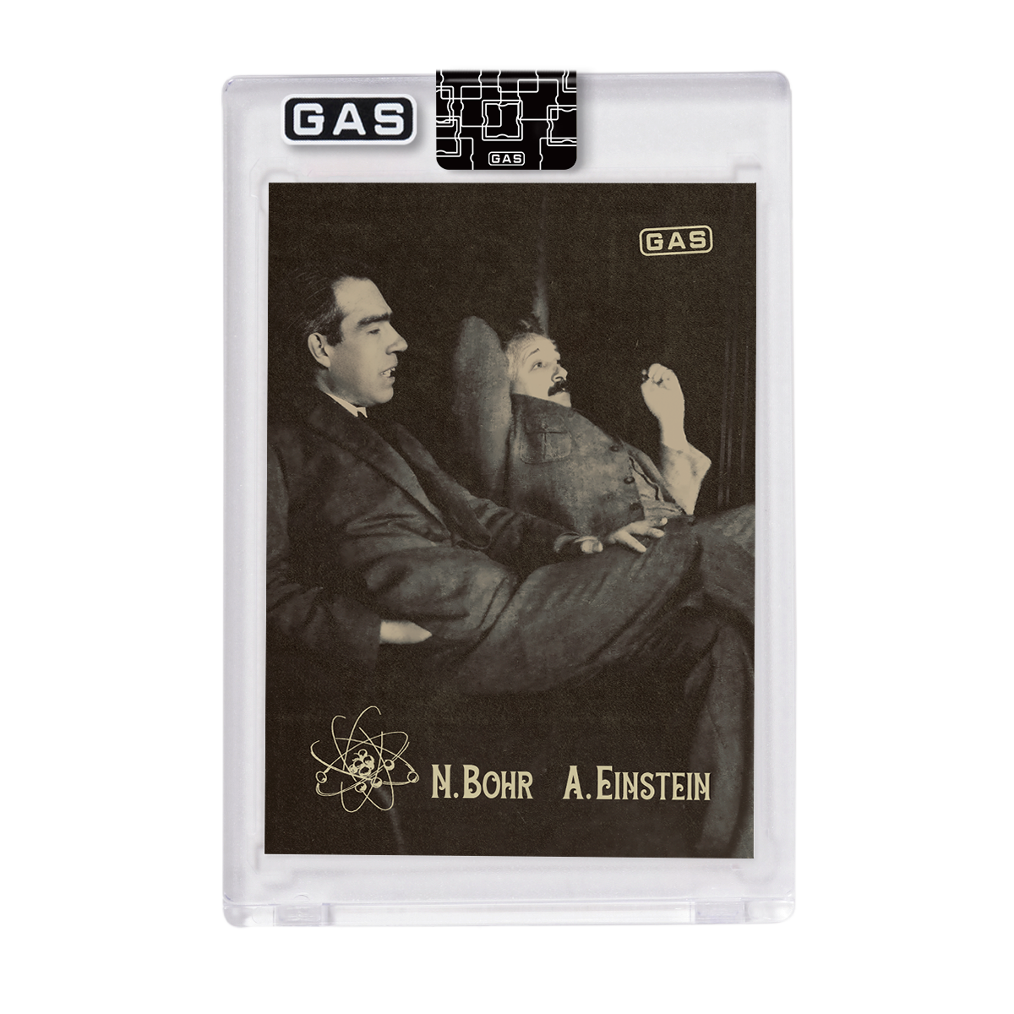 GAS Series 3 #23 Niels Bohr & Albert Einstein Open Edition Tradi