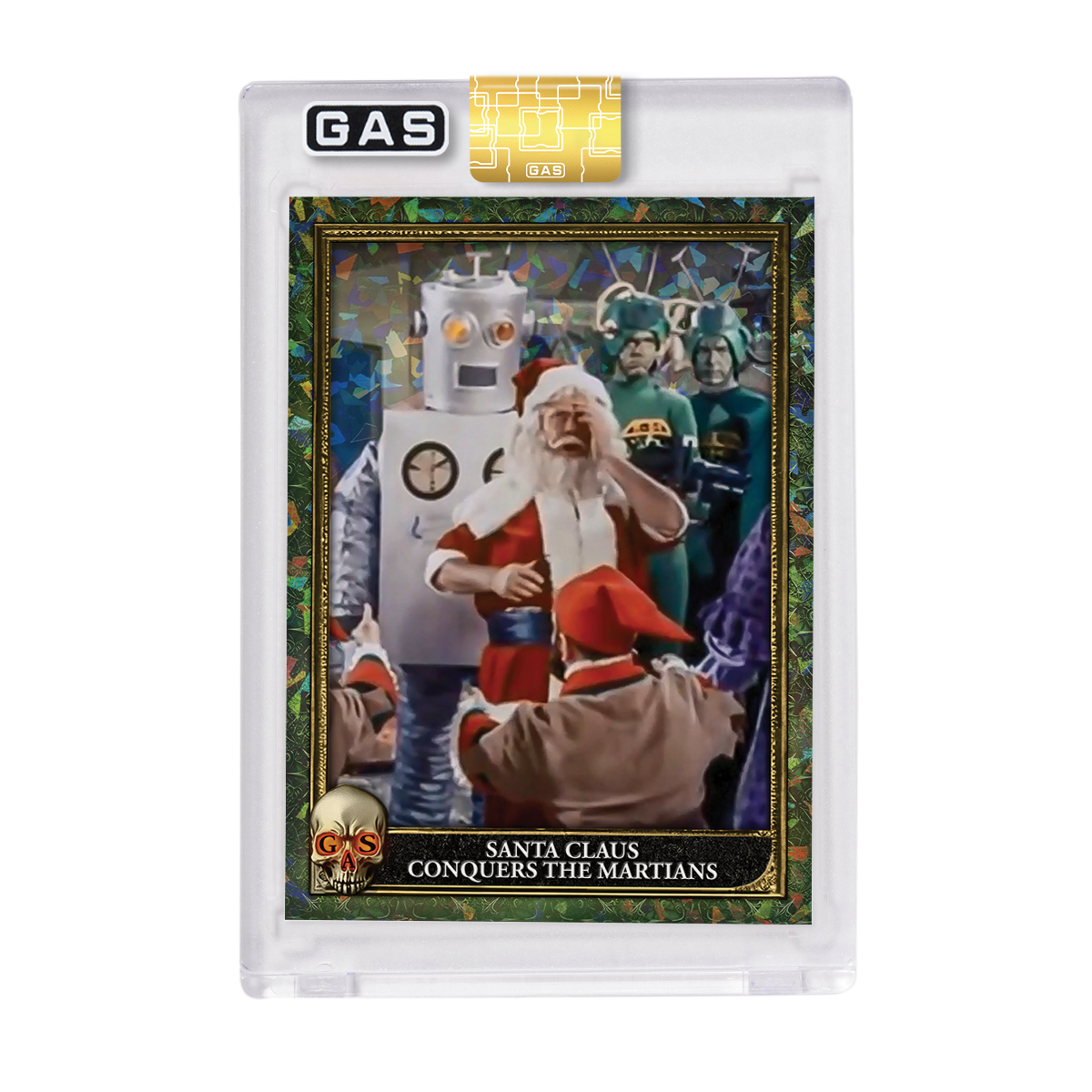 Limited Edition #5 Santa Claus Conquers The Martians Cracked Foi