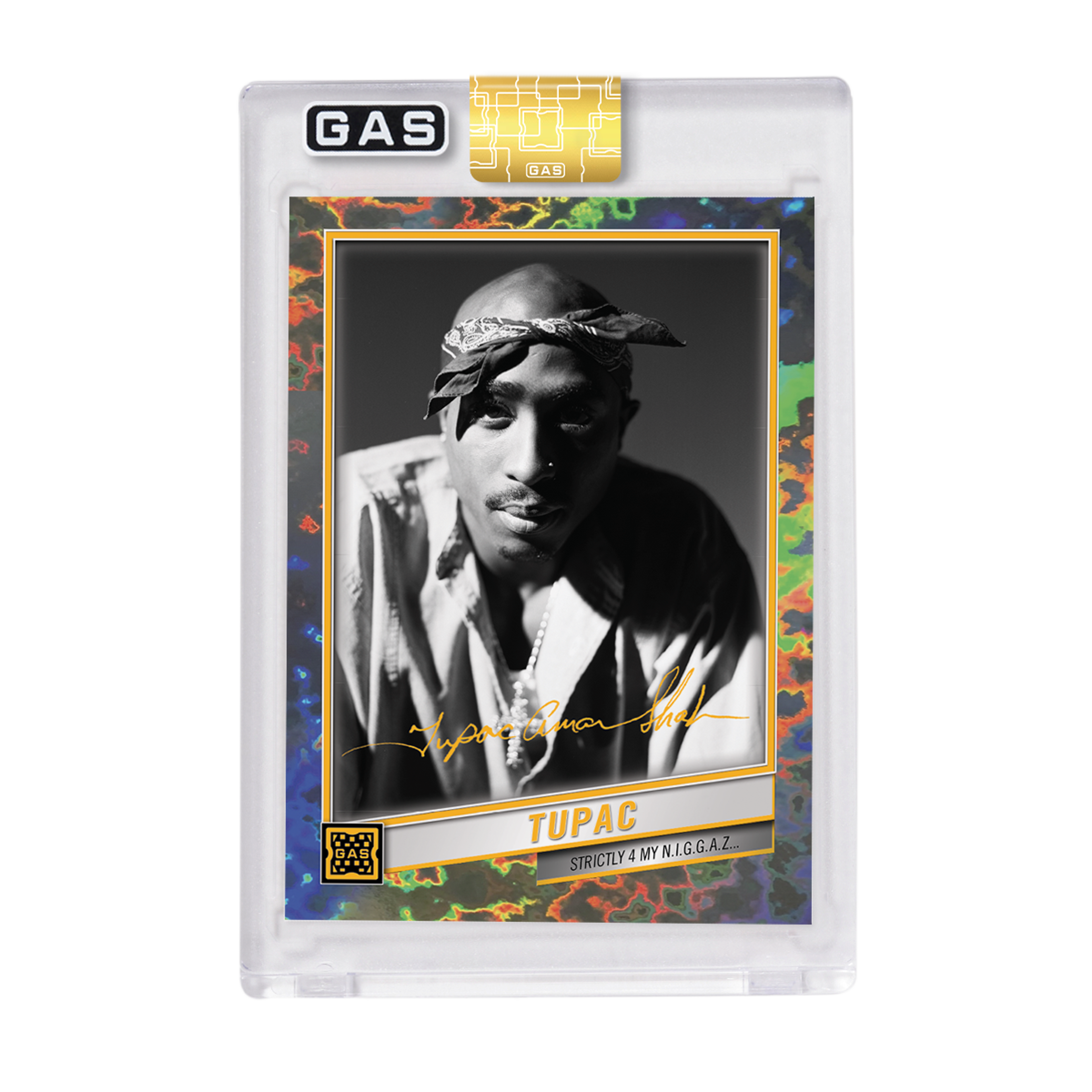Alternate View 11 of The Official Tupac Shakur 2023 GAS Hip-Hop Trading Cards Set