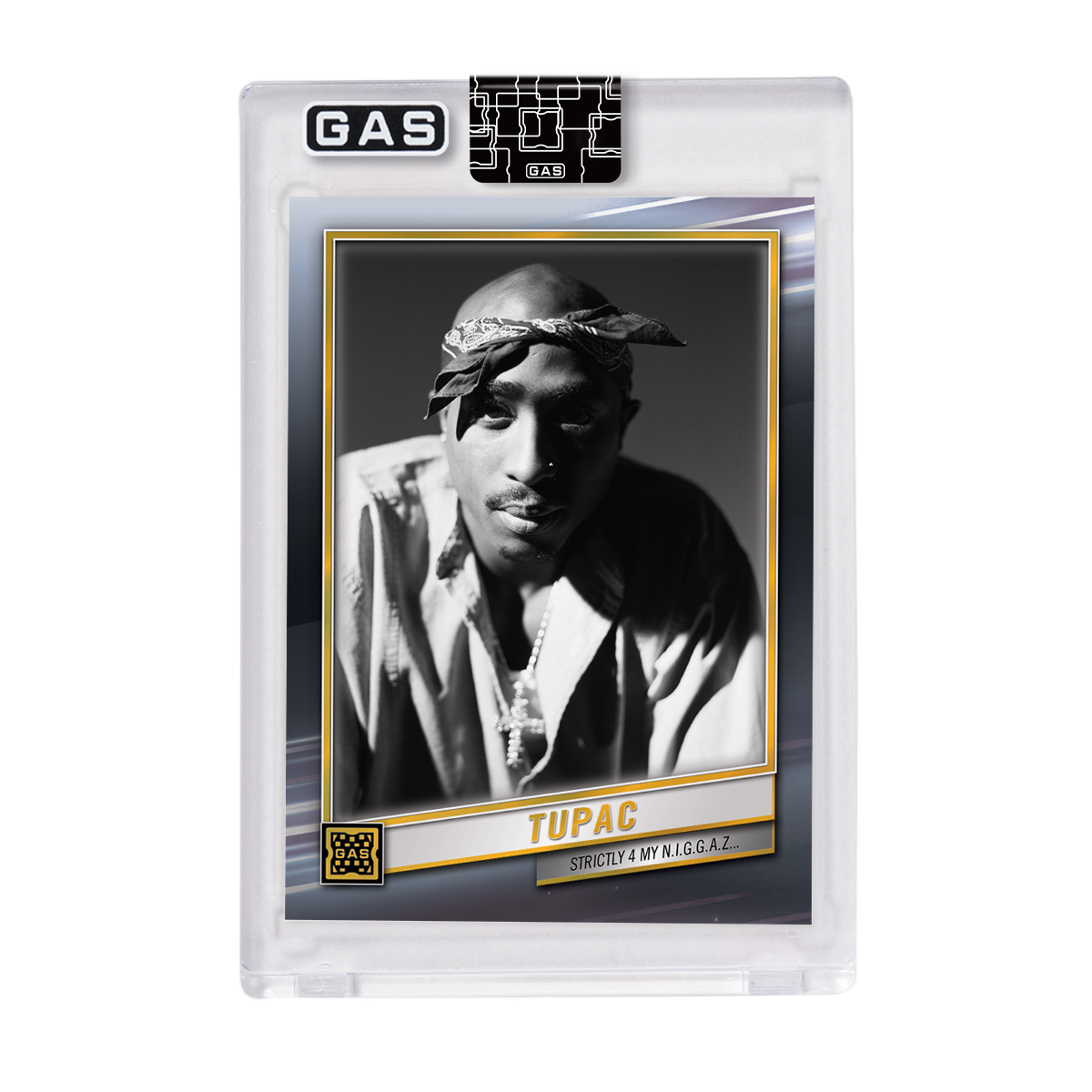 Alternate View 4 of The Official Tupac Shakur 2023 GAS Hip-Hop Trading Cards Set