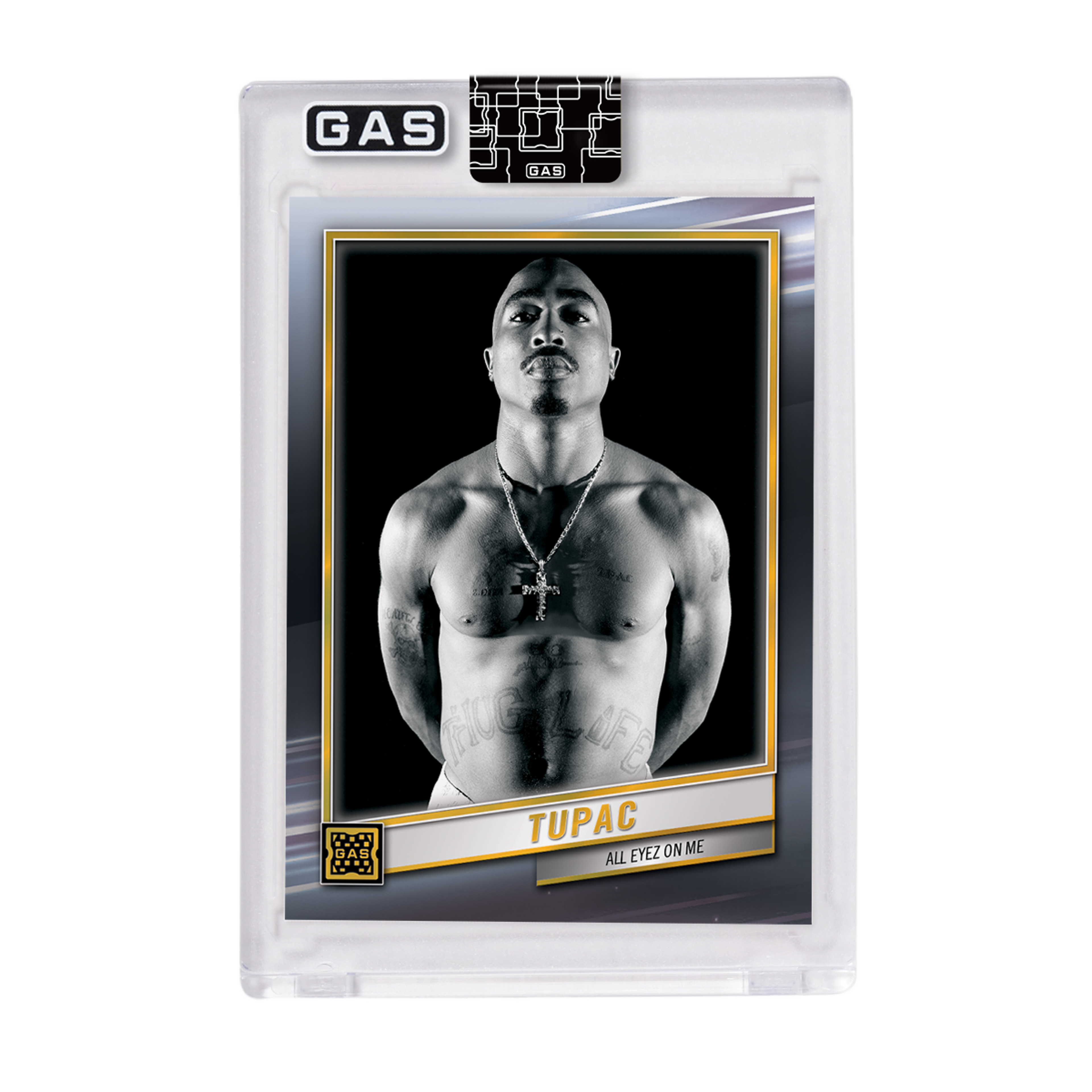 Alternate View 8 of The Official Tupac Shakur 2023 GAS Hip-Hop Trading Cards Set