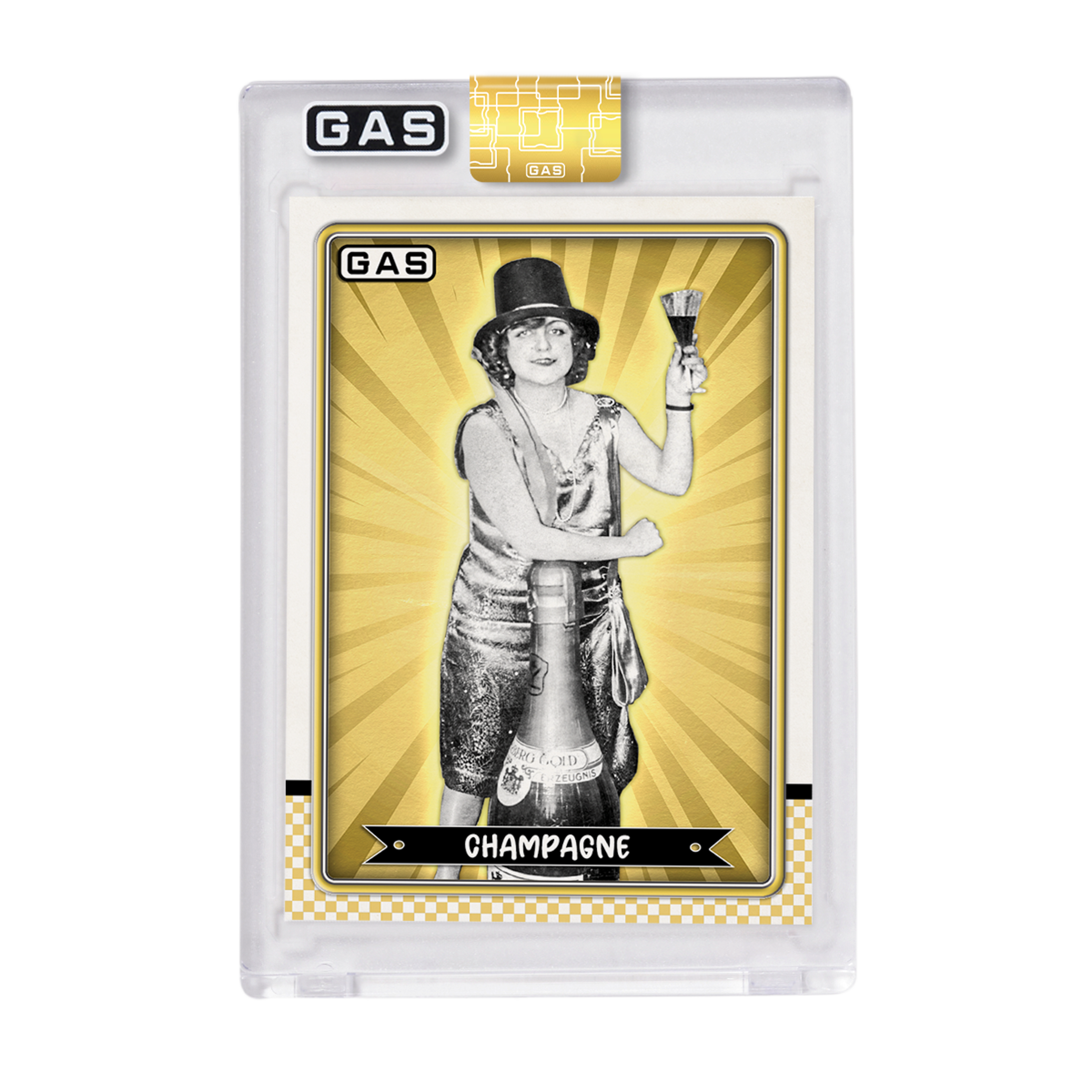 GAS-tronomy #5 Champagne Short Print Trading Card #’d to 15