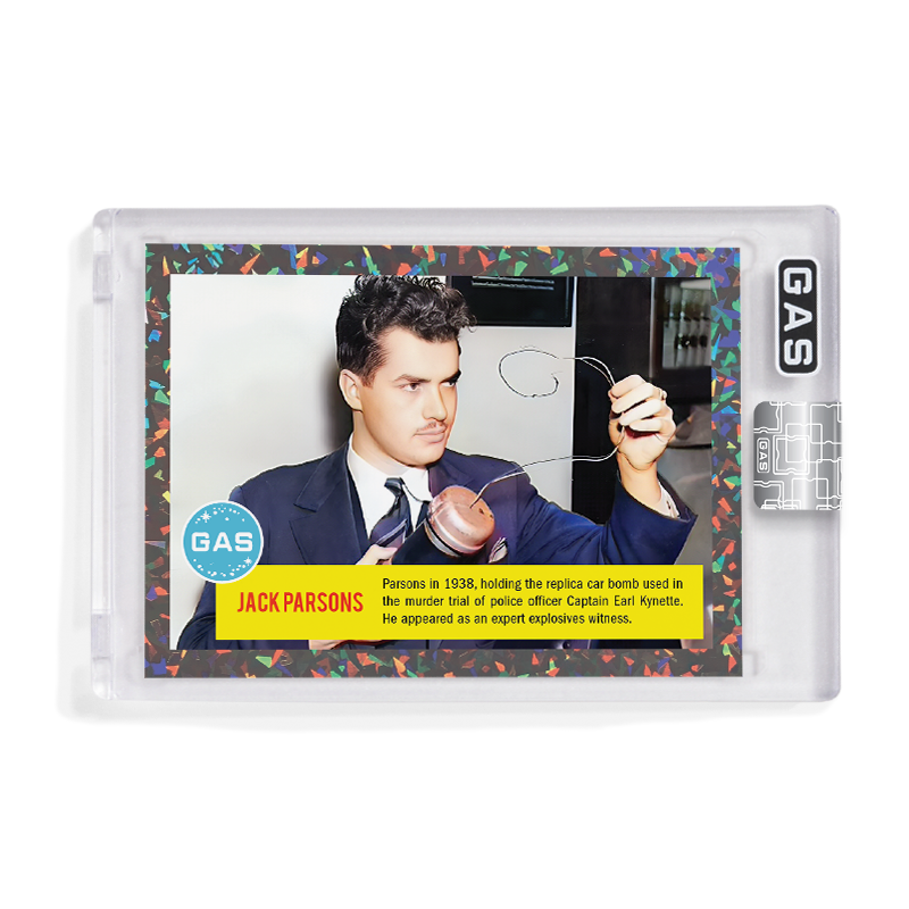 Limited Edition GAS Series 3  #7 Jack Parsons Cracked Foil Prism