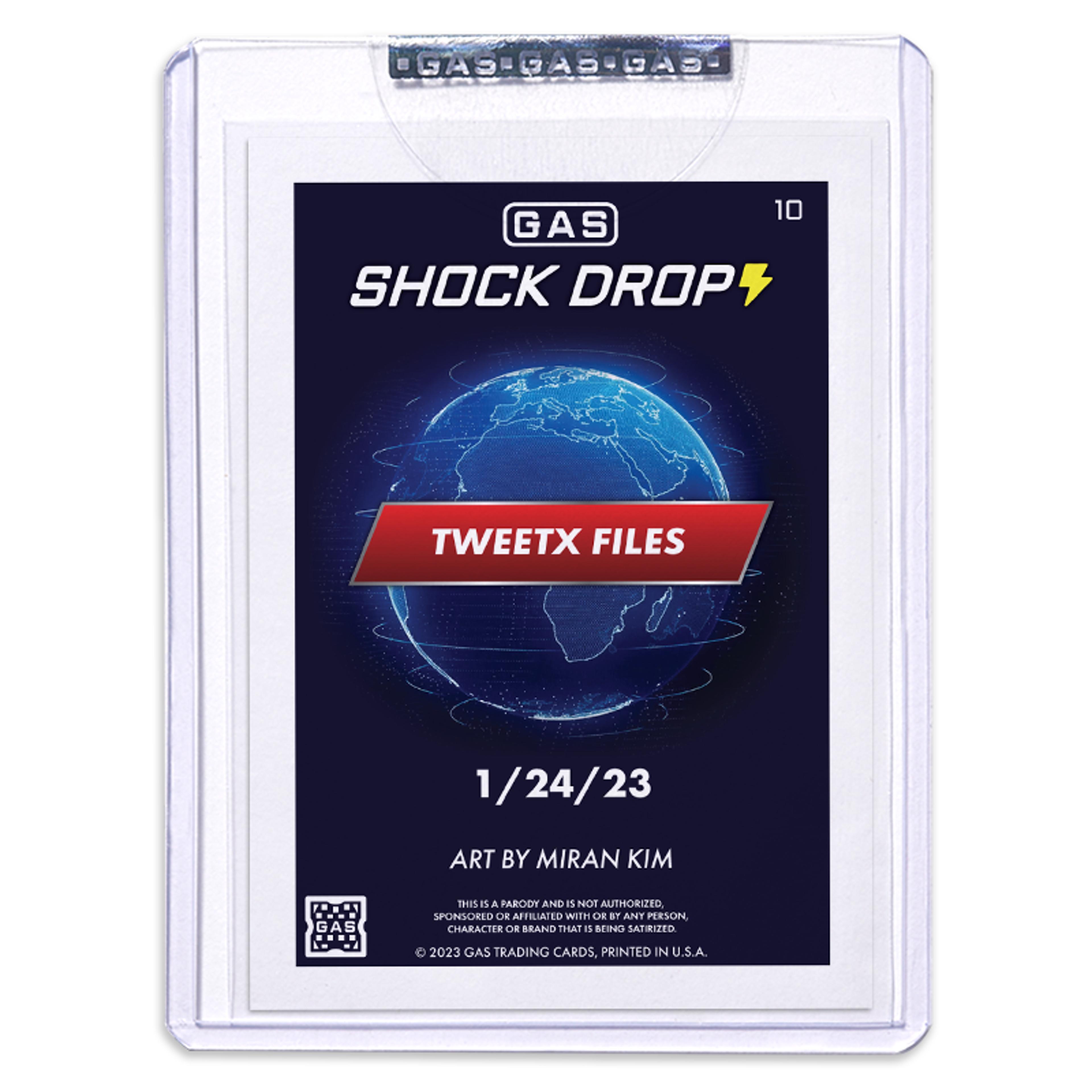 Alternate View 1 of Limited Edition GAS Shock Drop #10 The Tweetx Files Magma Foil P