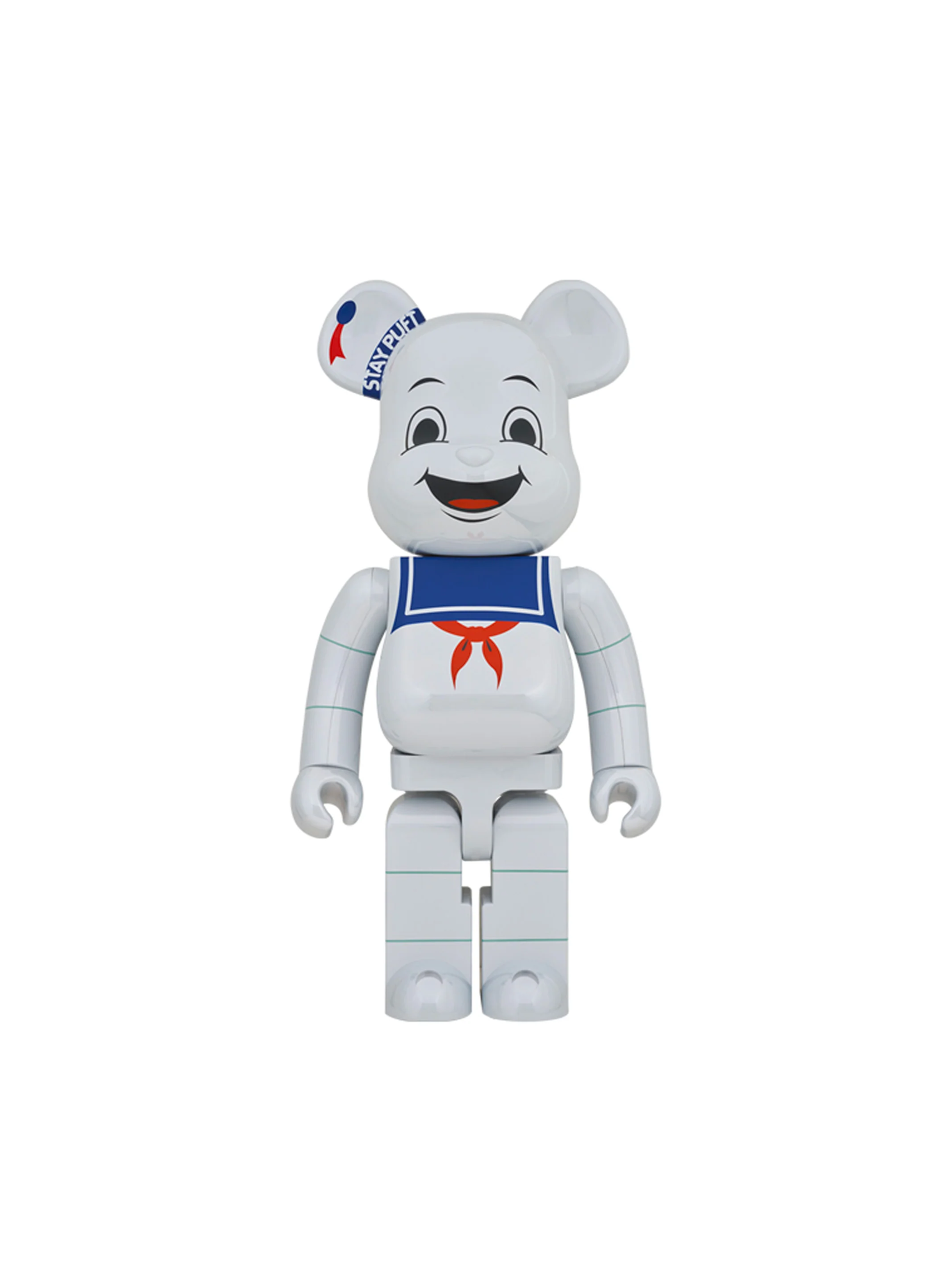 BE@RBRICK STAY PUFT MARSHMALLOW MAN WHITE CHROME Ver. 1000%