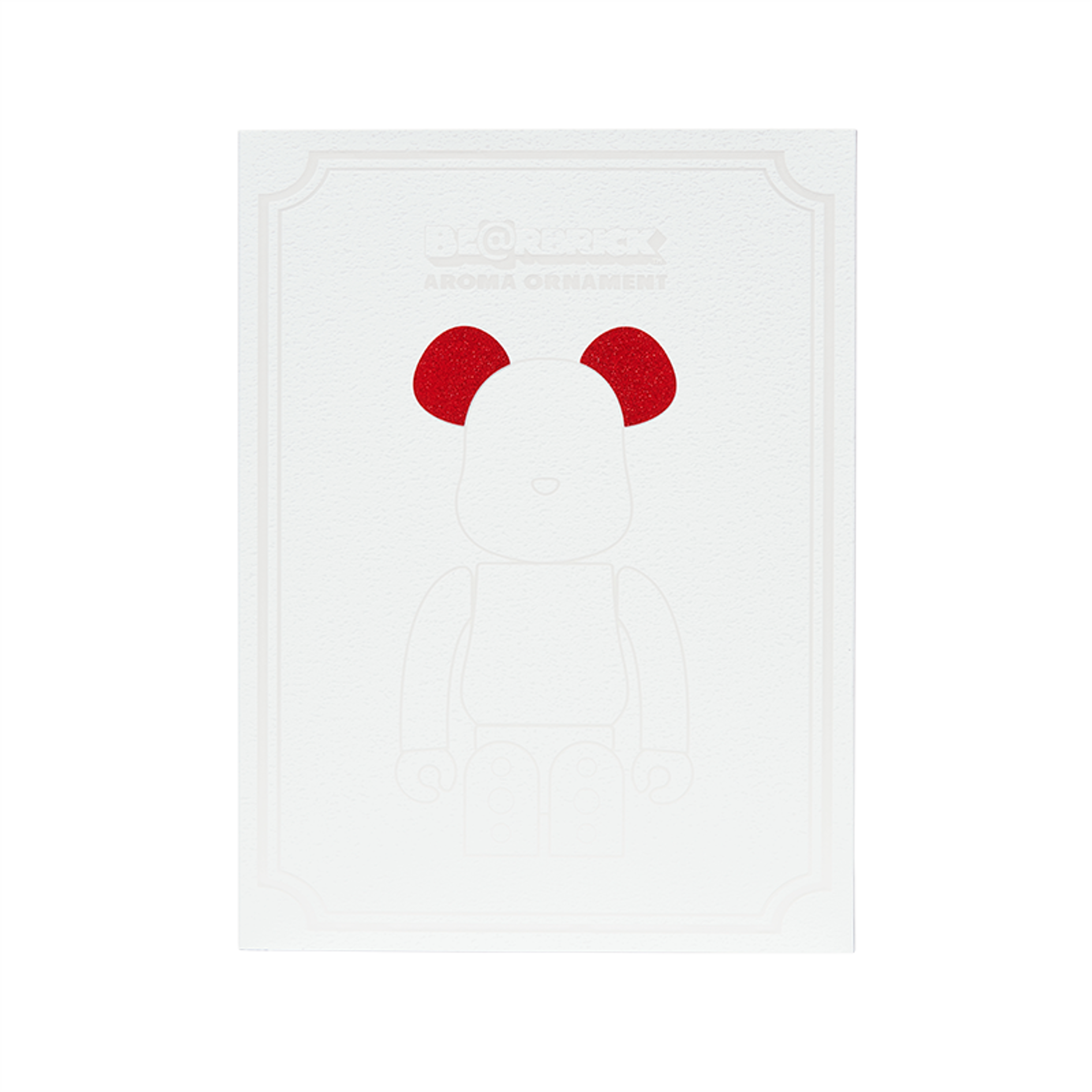 BE@RBRICK Aroma Ornament Galaxy Red