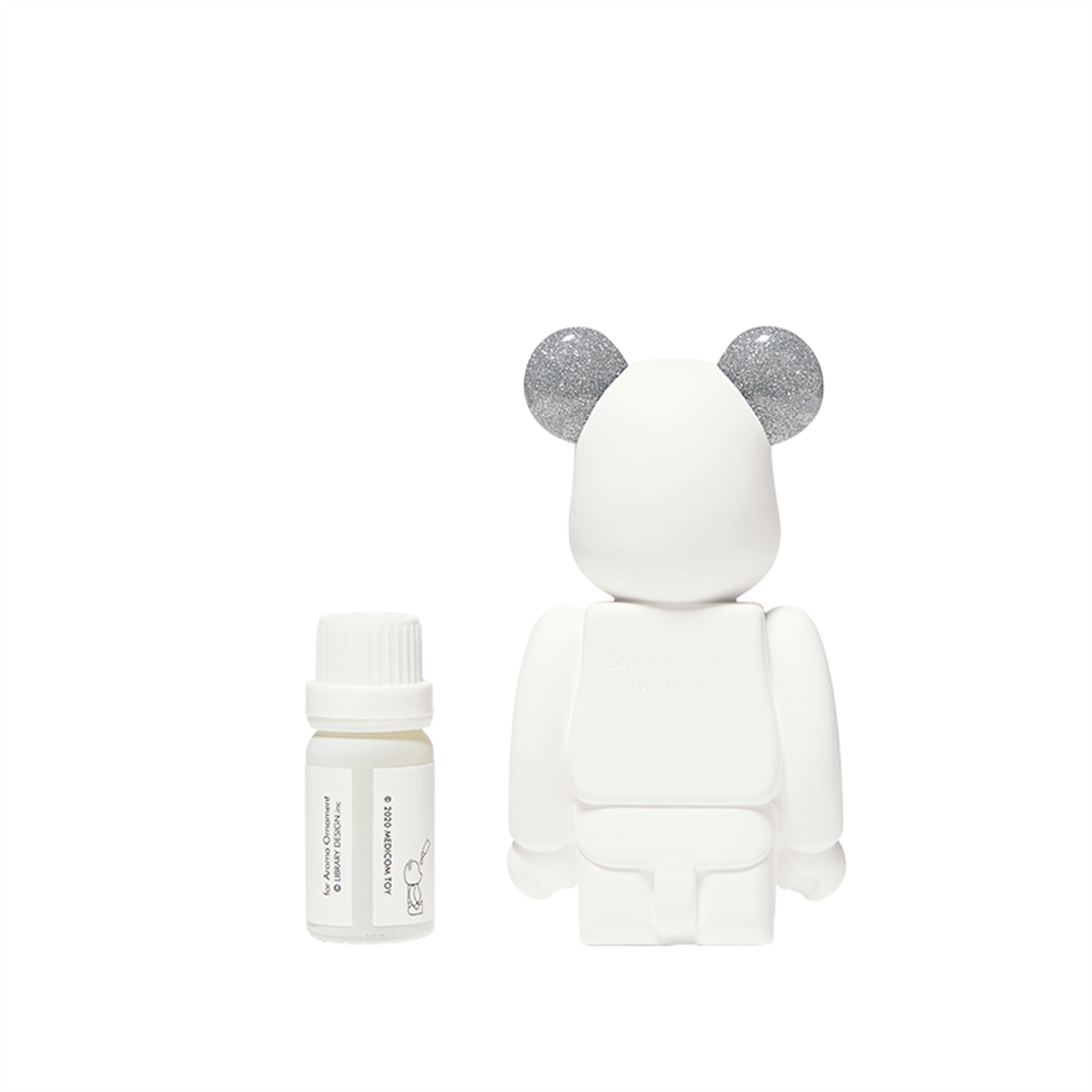 NTWRK - BE@RBRICK Aroma Ornament Galaxy Silver