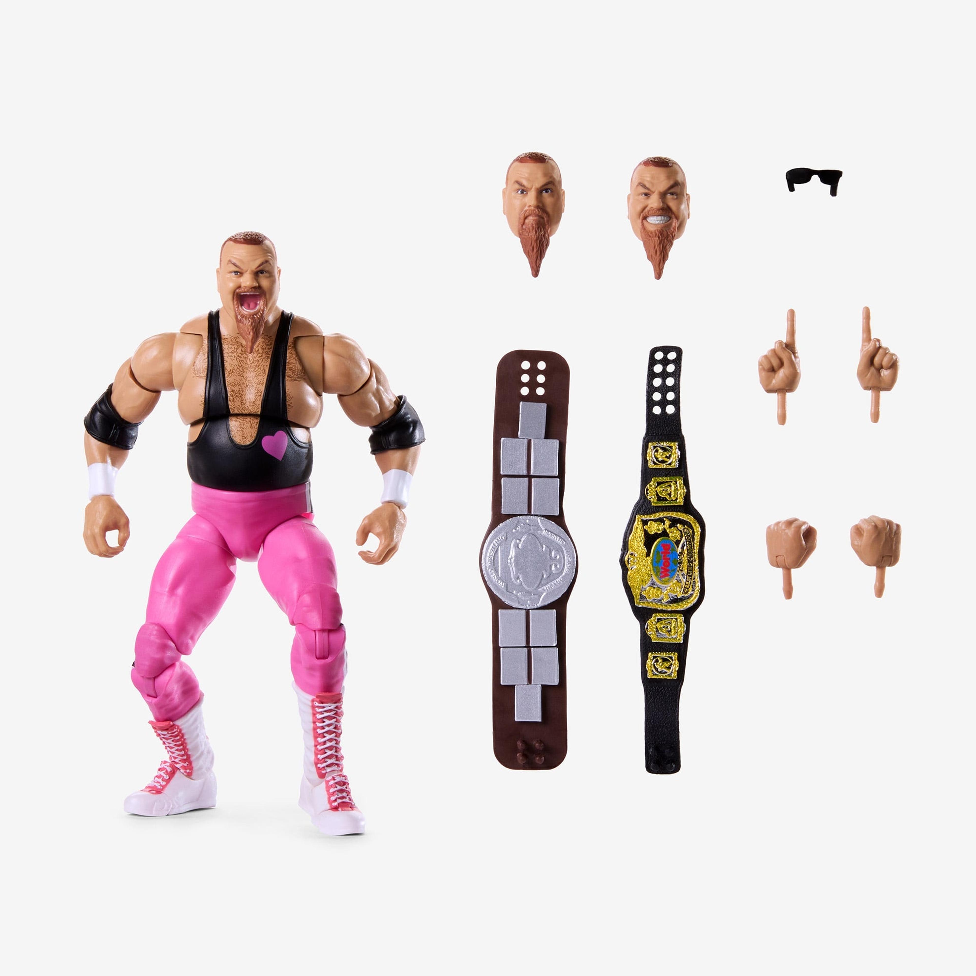 Alternate View 14 of WWE Coliseum Collection Hart Foundation Action Figure 2-Pack