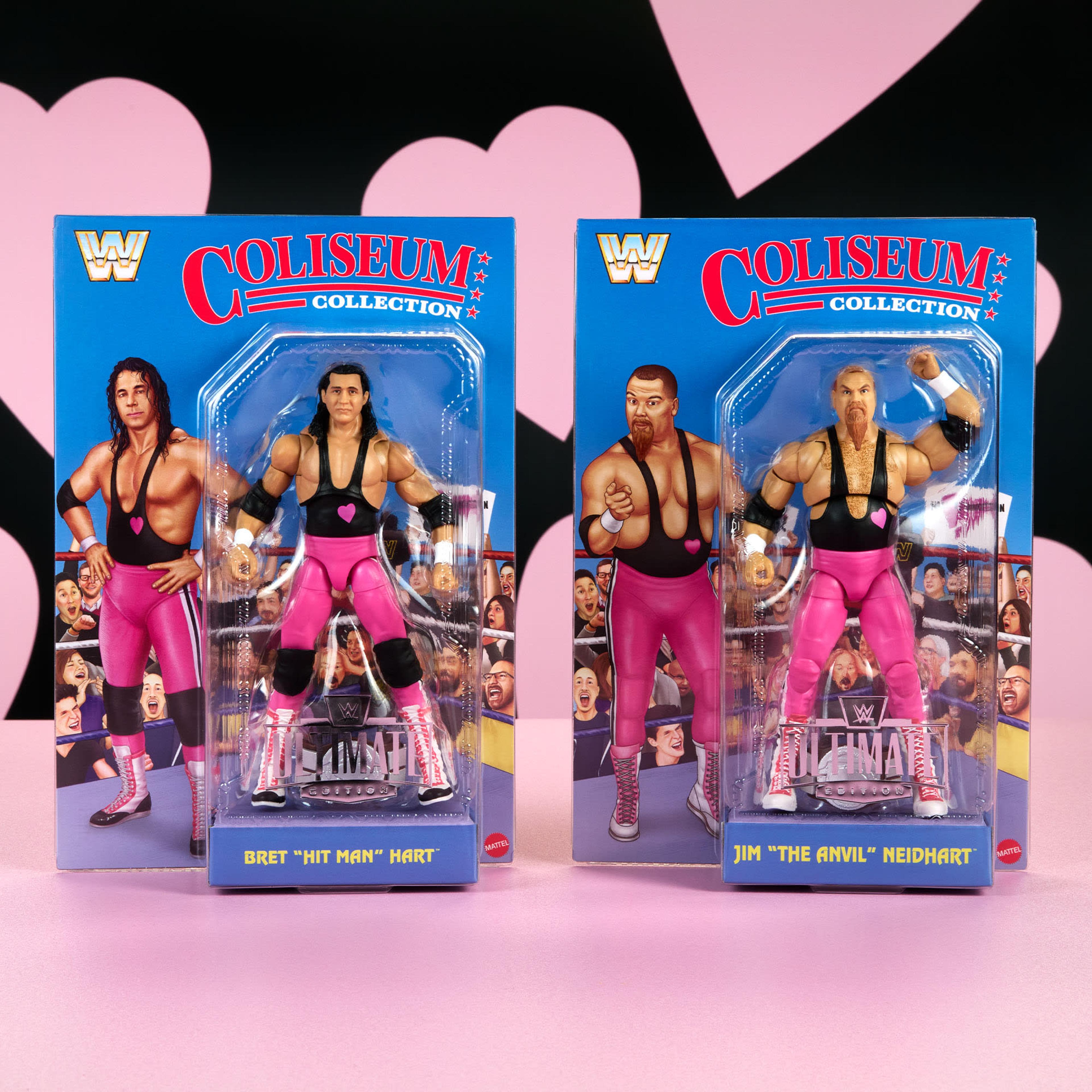 Alternate View 9 of WWE Coliseum Collection Hart Foundation Action Figure 2-Pack