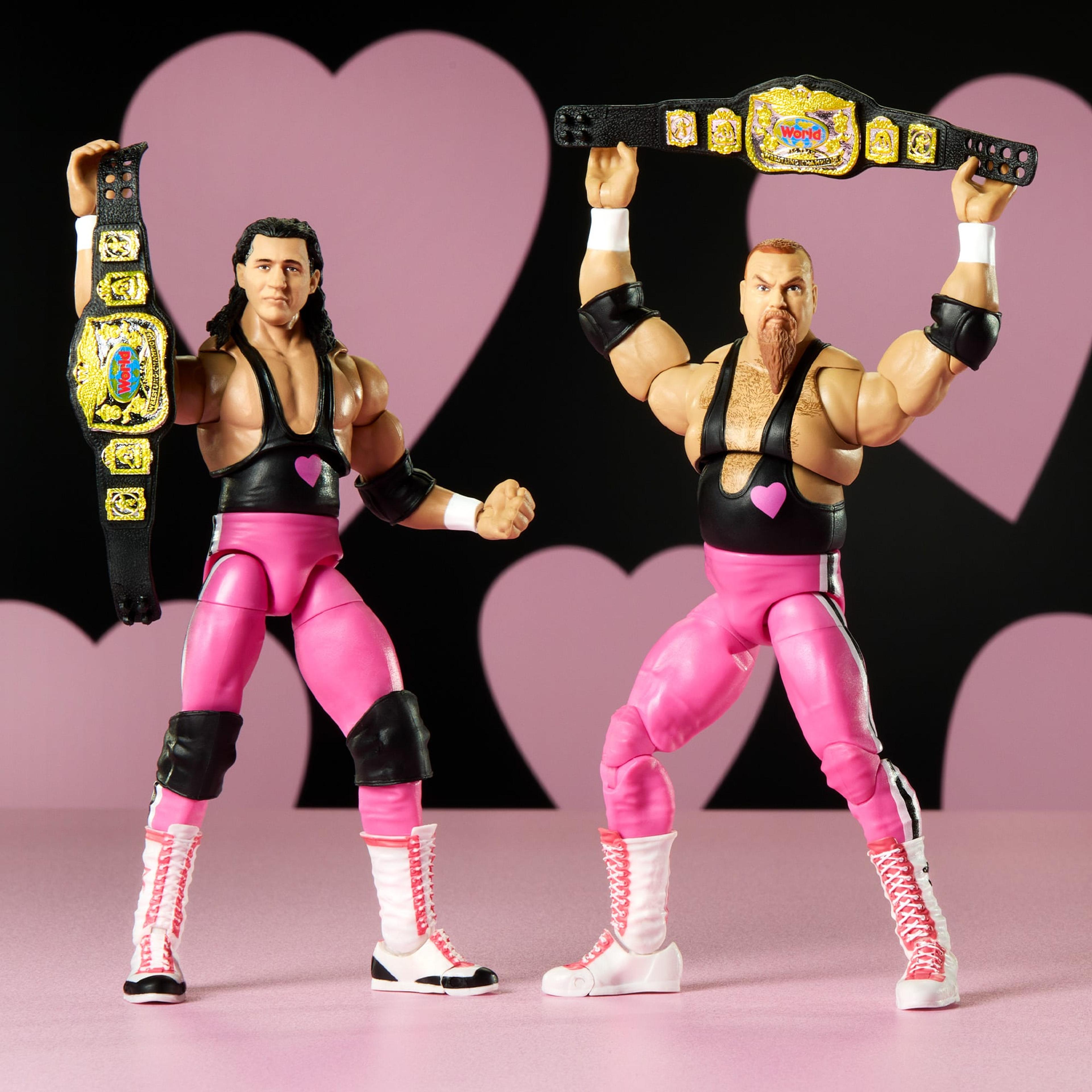 Alternate View 5 of WWE Coliseum Collection Hart Foundation Action Figure 2-Pack
