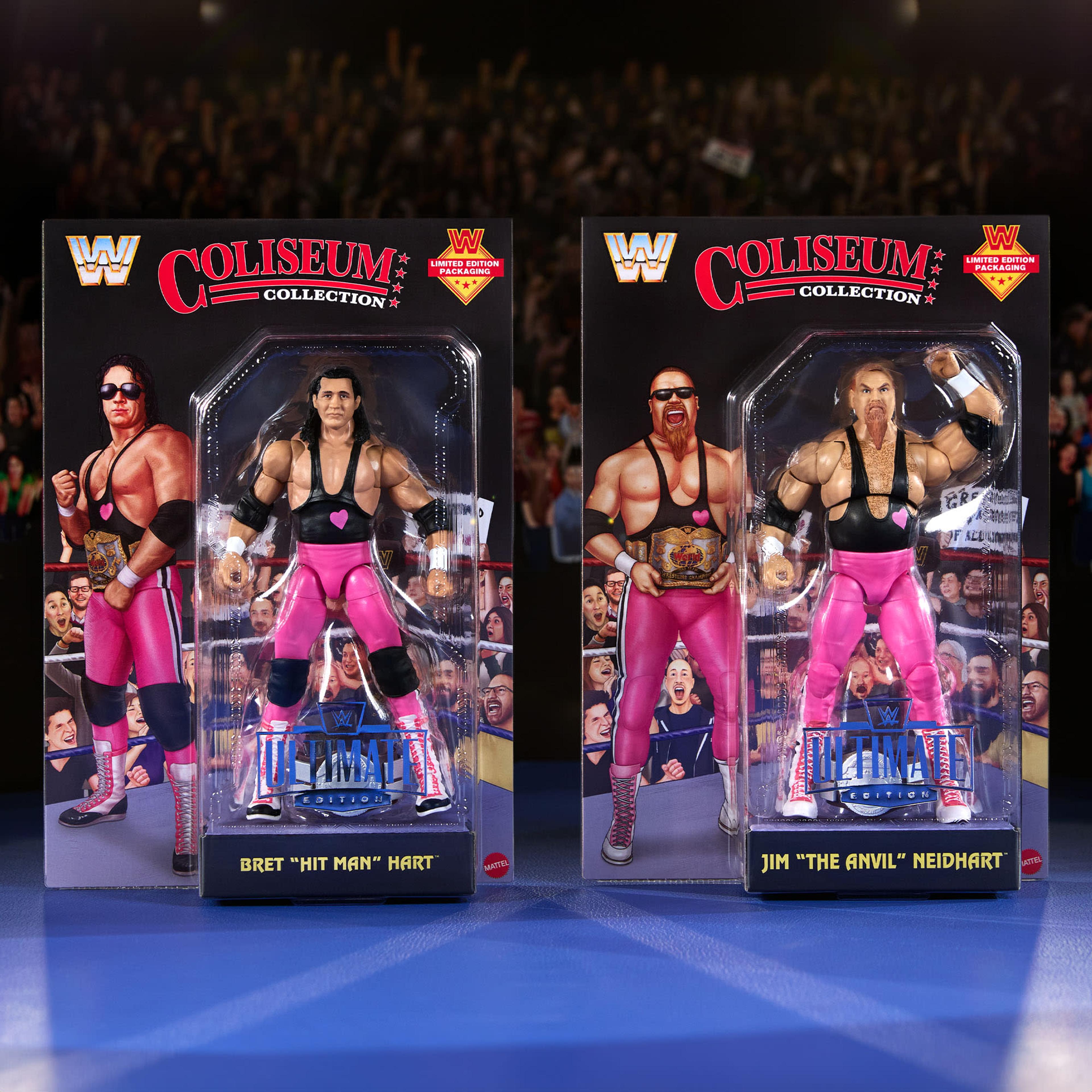 Alternate View 4 of WWE Coliseum Collection Hart Foundation Action Figure 2-Pack