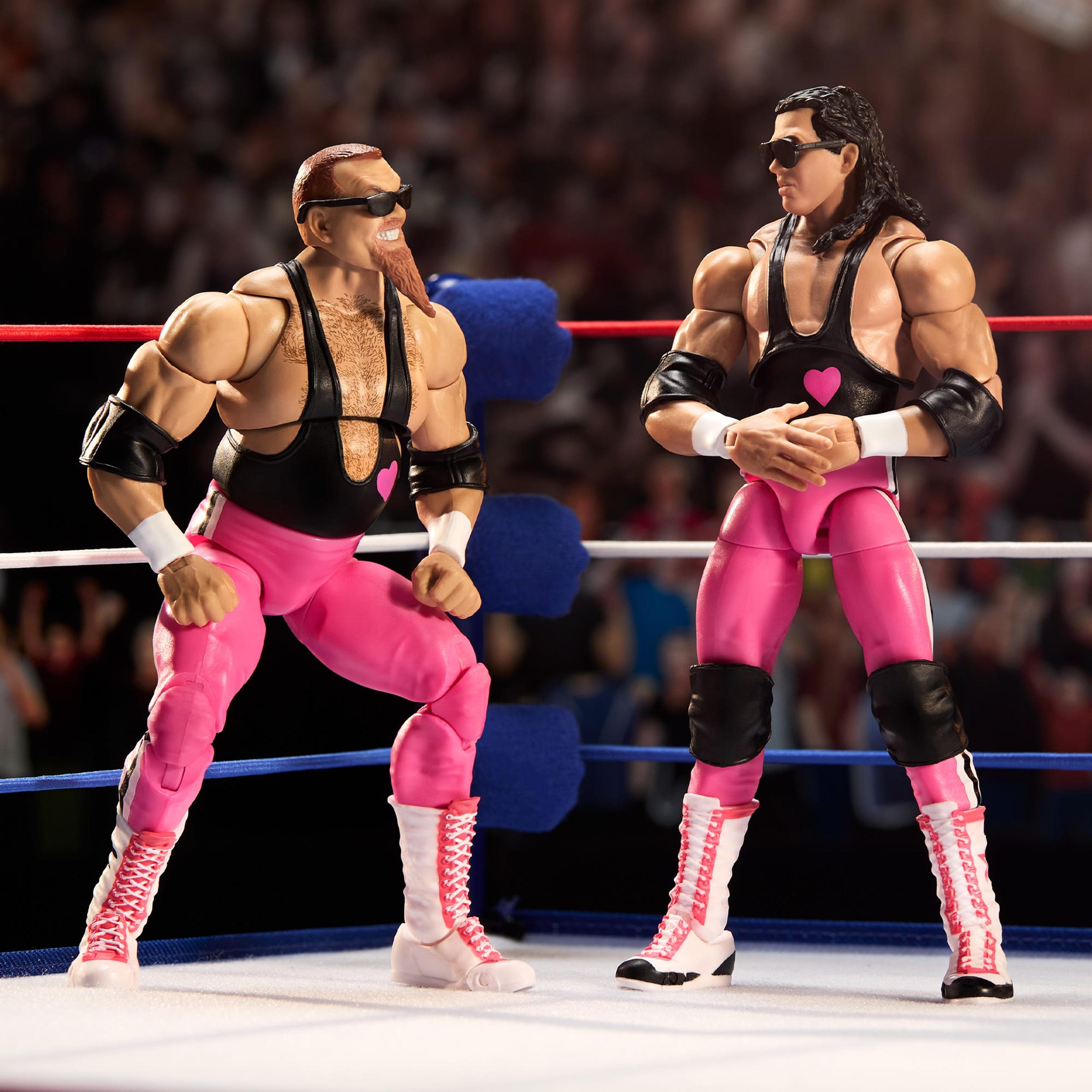 Alternate View 1 of WWE Coliseum Collection Hart Foundation Action Figure 2-Pack