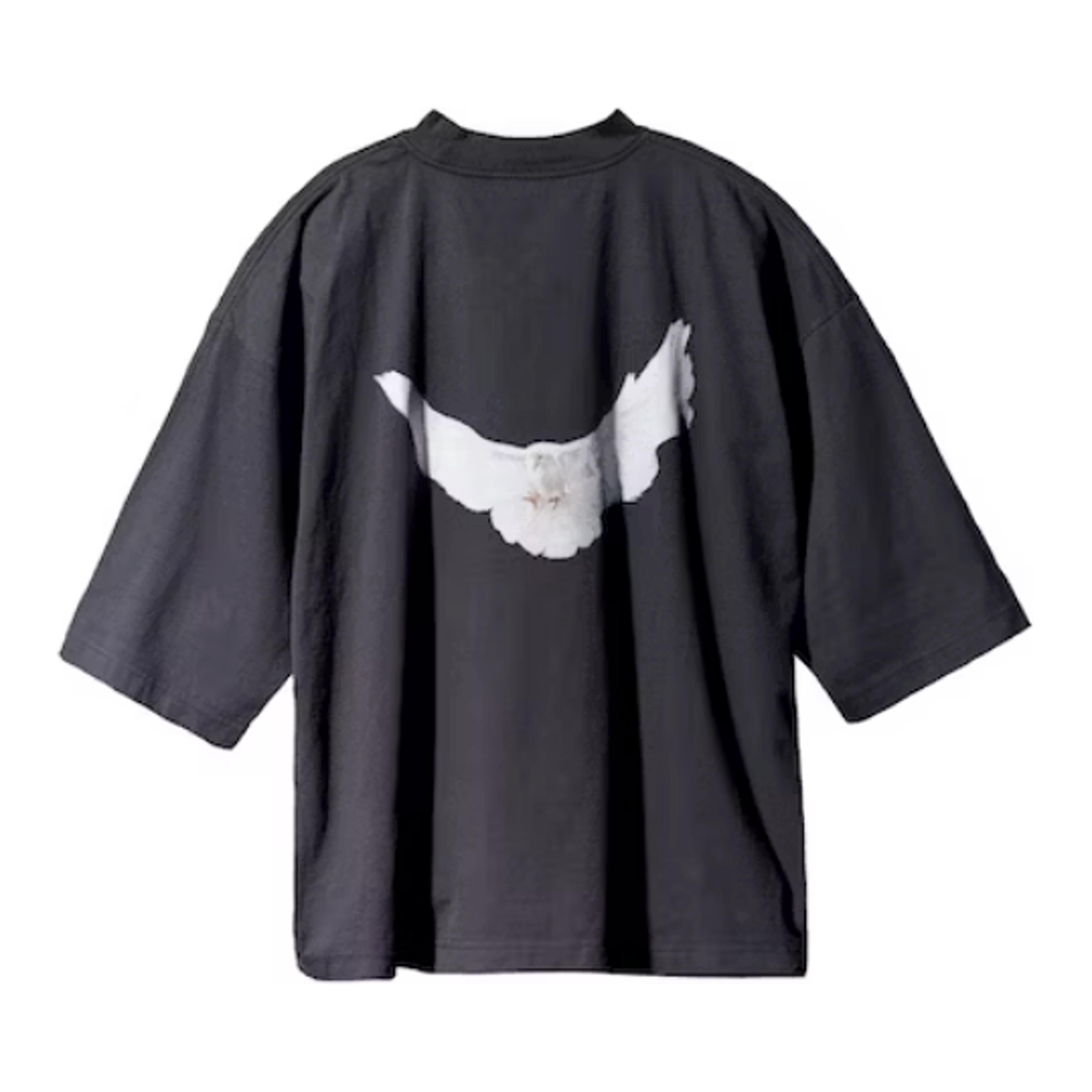 Alternate View 1 of Yeezy Gap Engineered by Balenciaga Dove 3/4 Sleeve T-shirt Washe