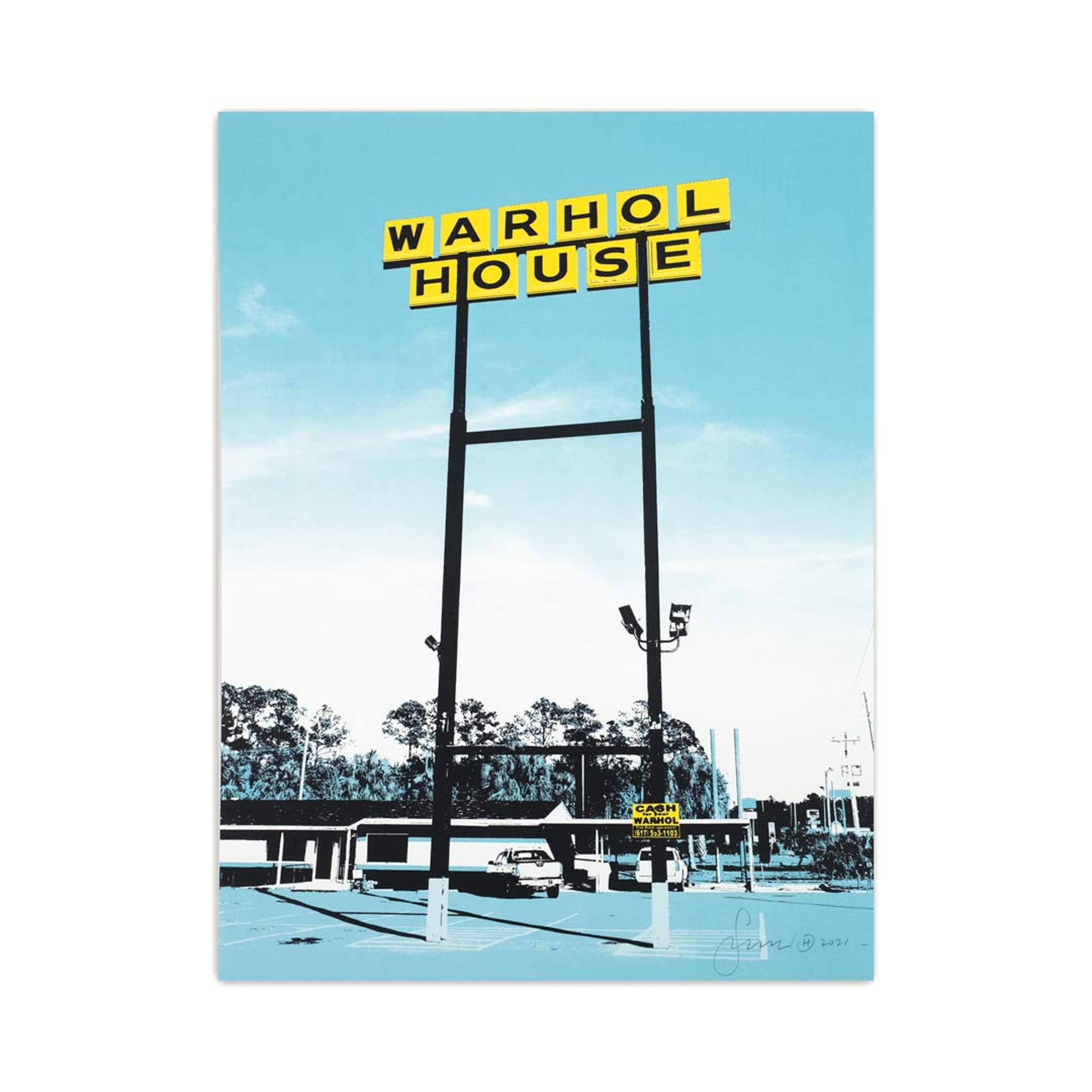 Warhol House - Blue Sky Edition