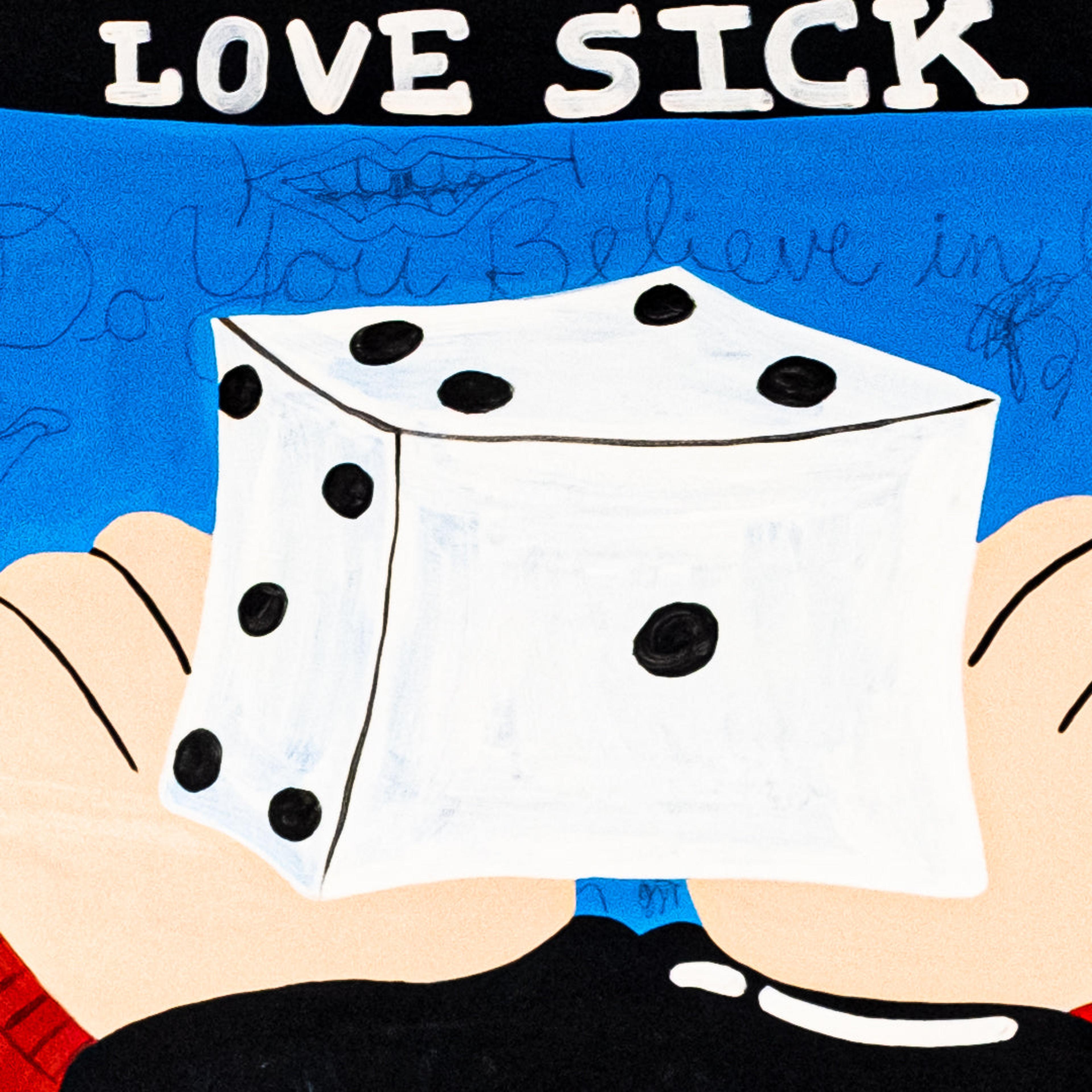 Alternate View 5 of Love Sick - Original Painting