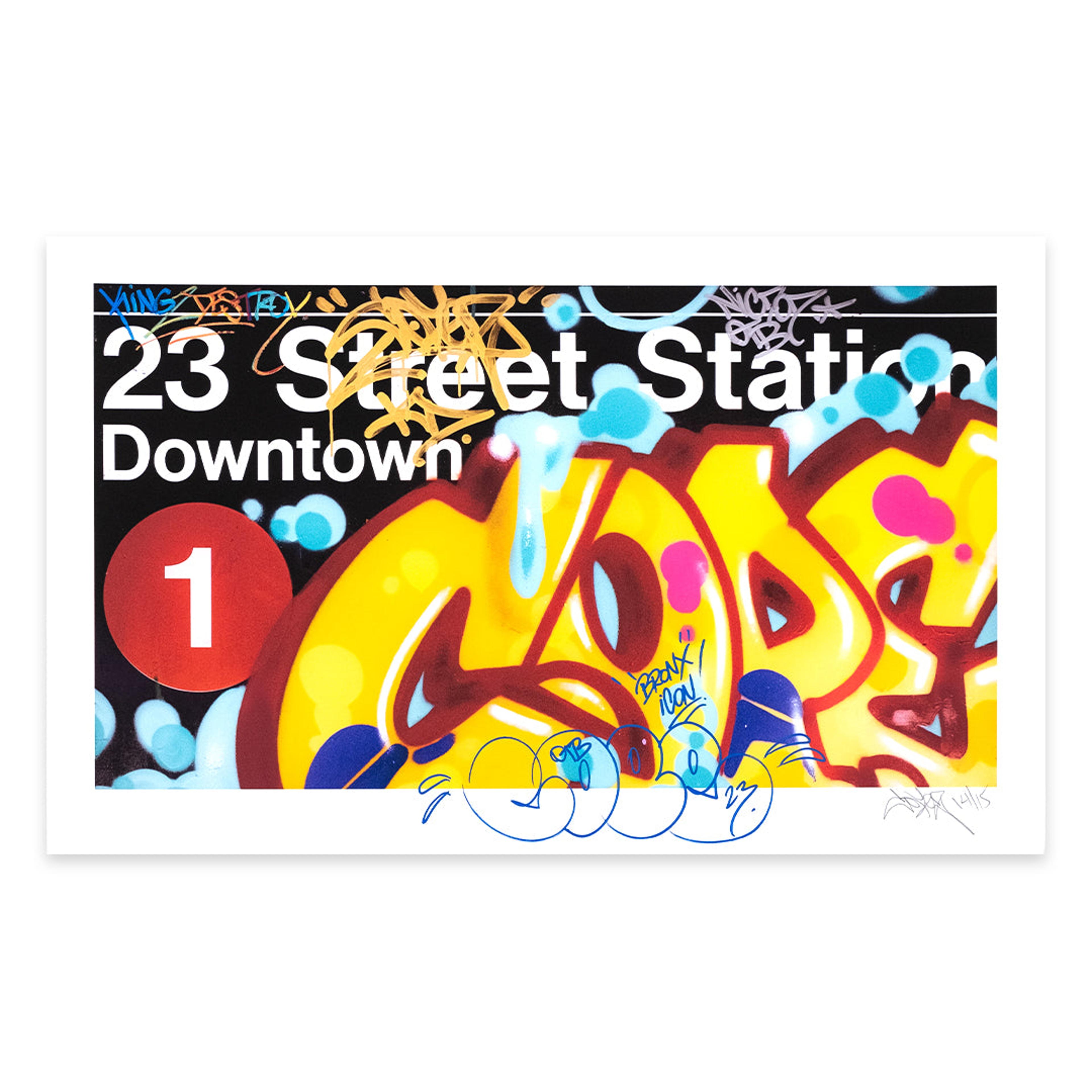 Alternate View 13 of 23rd Street Station - Hand Embellished Edition