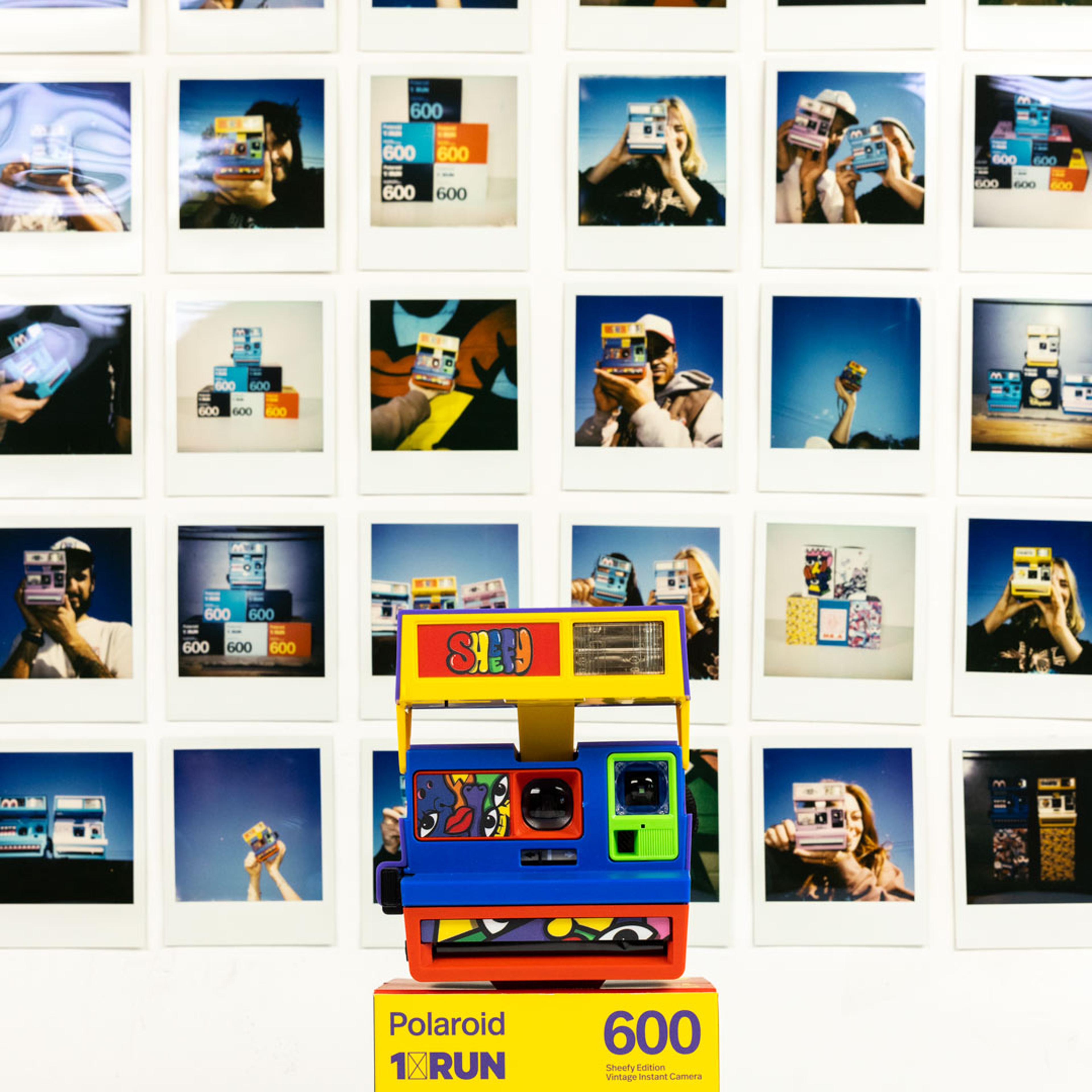 Alternate View 2 of Sheefy McFly Polaroid 600 Camera