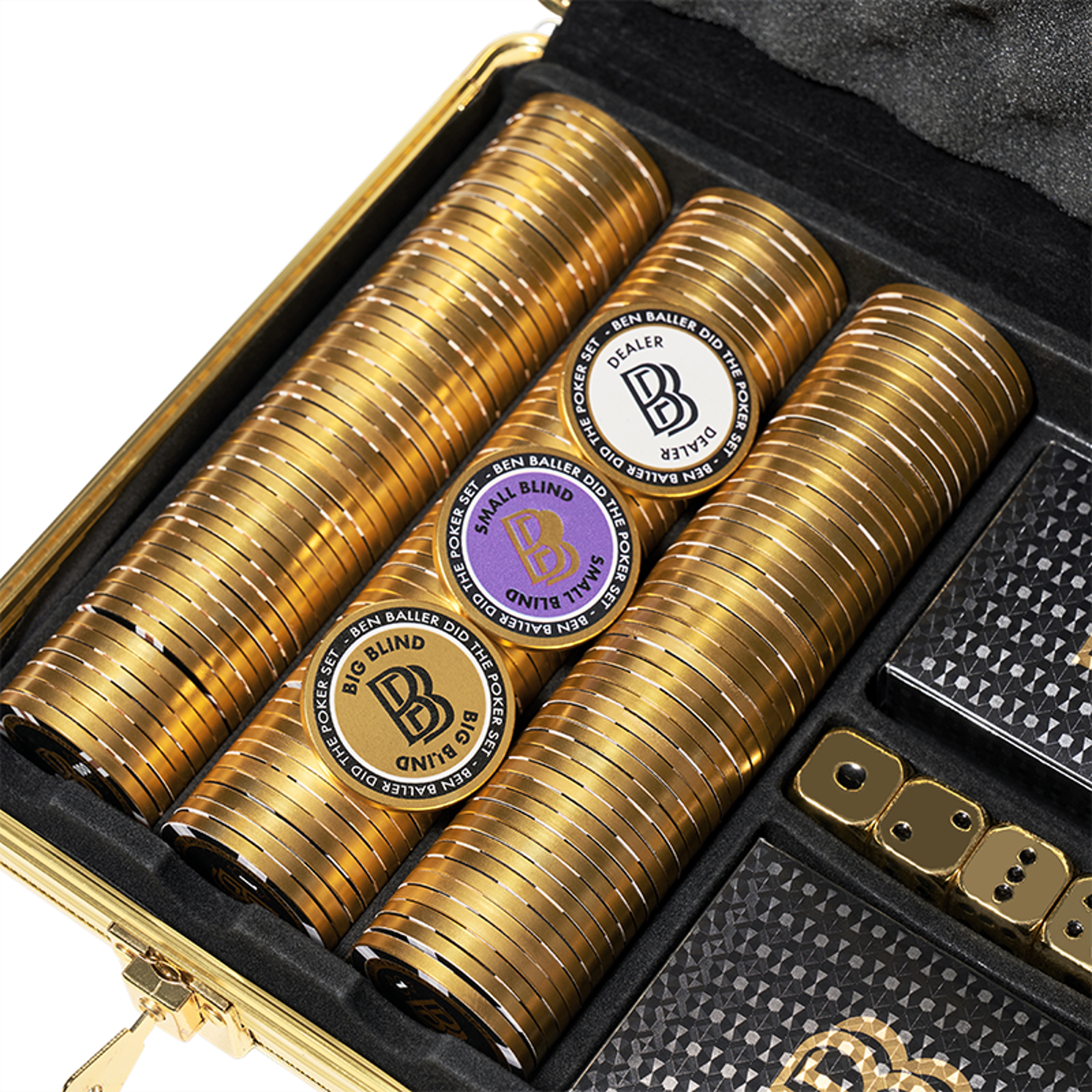 Alternate View 1 of Ben Baller Poker Set