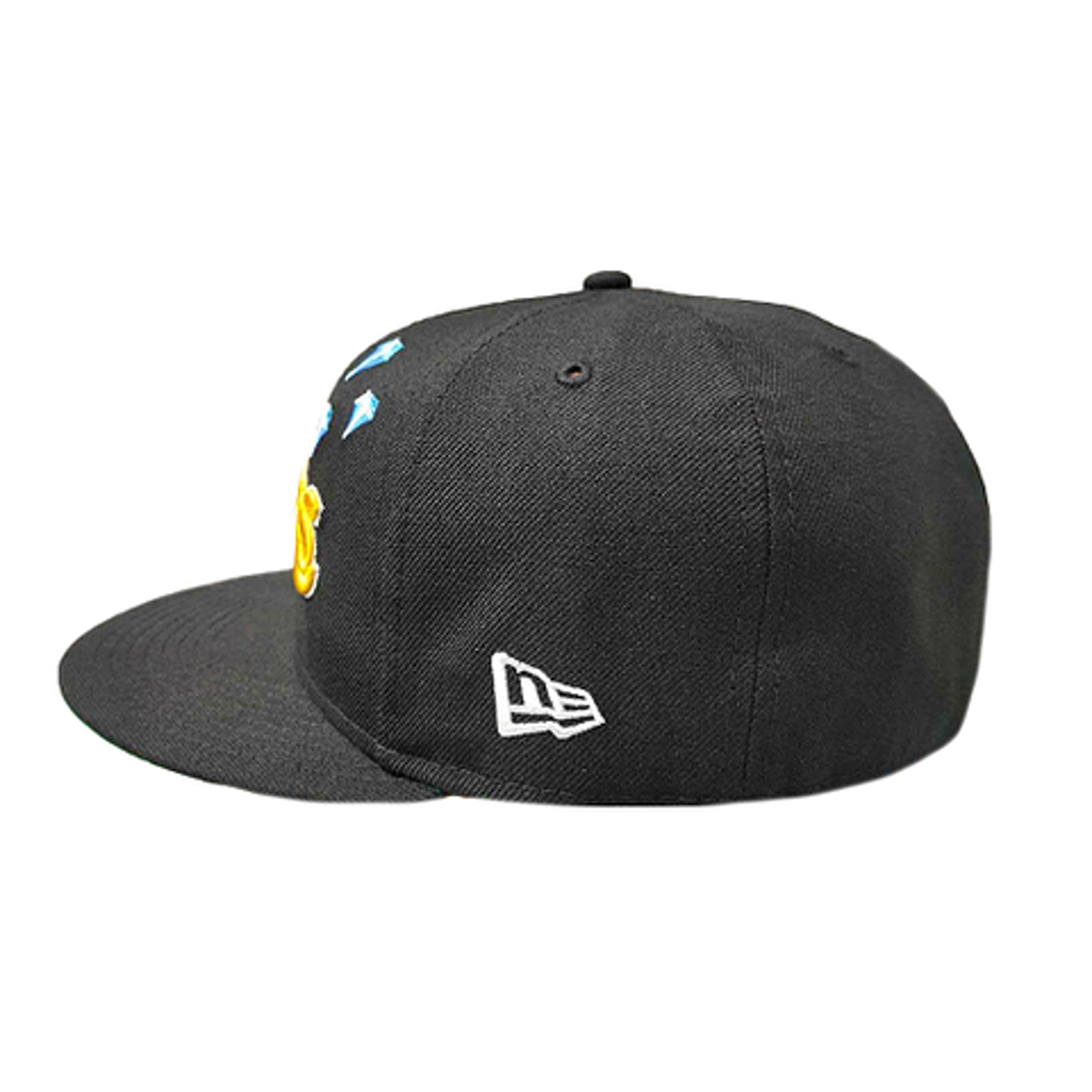Alternate View 3 of Los Angeles Lakers - Ben Baller 59FIFTY Black