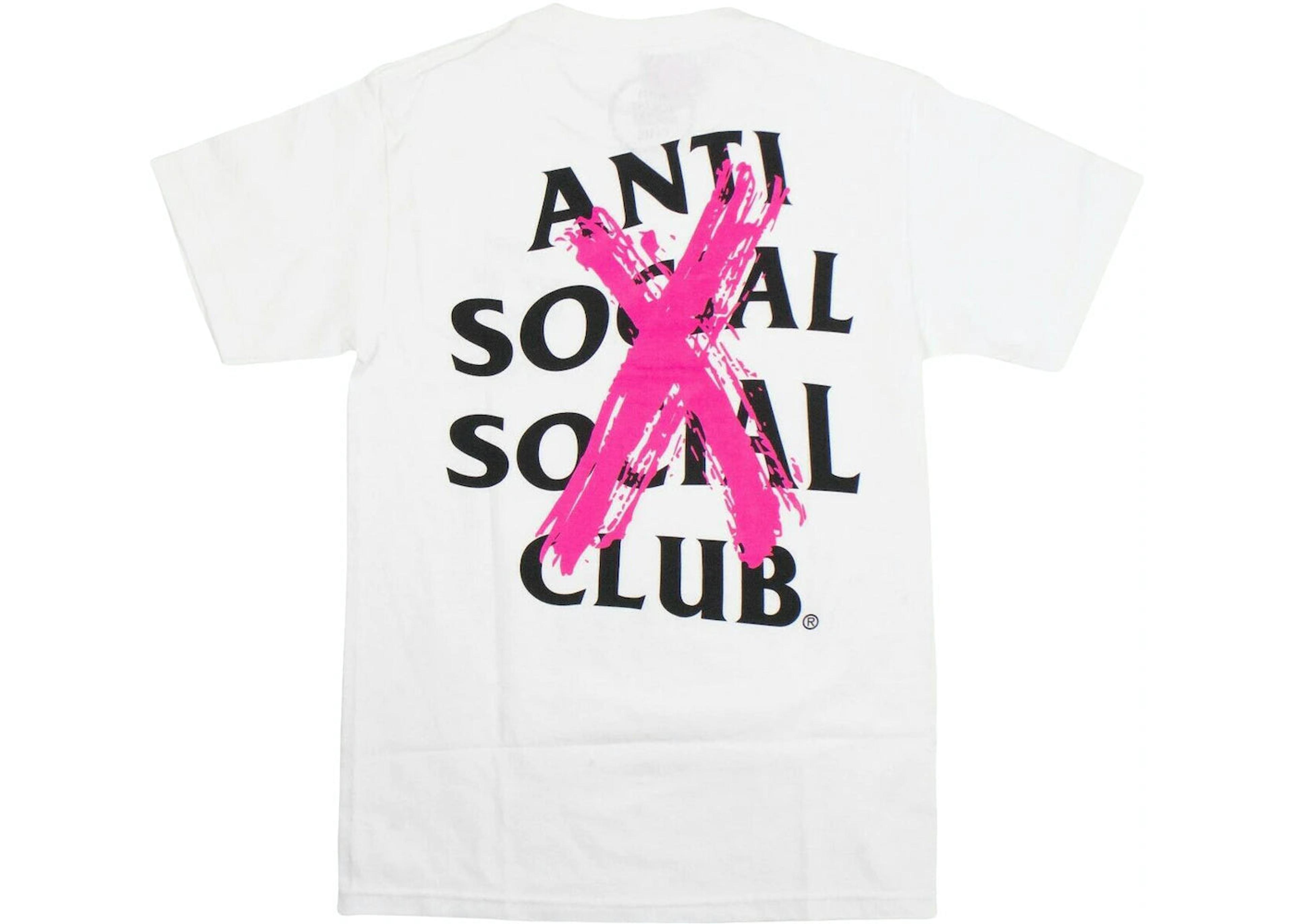 Anti Social Social Club White 'Cancelled' T-Shirt