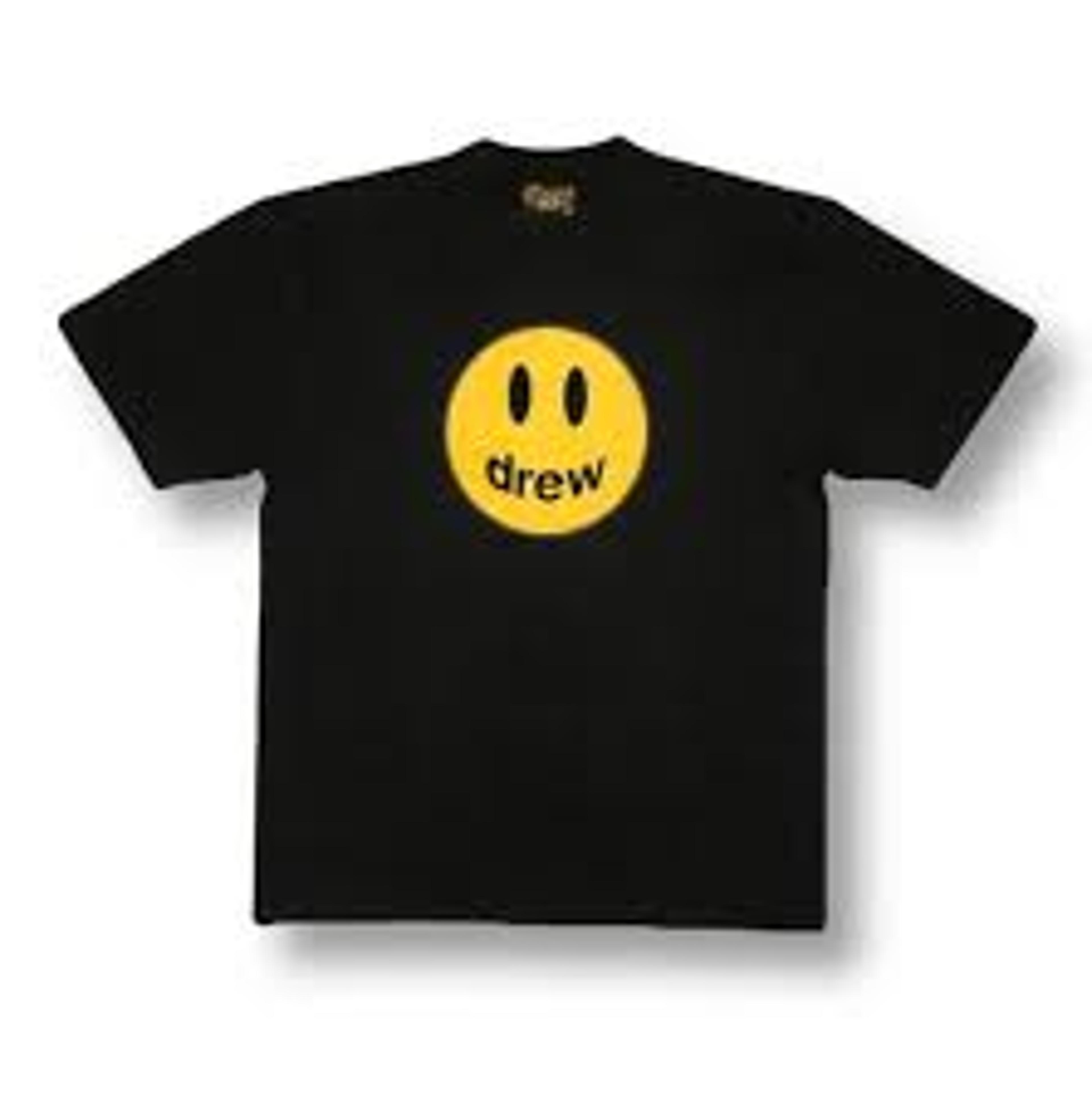 Drew House Black 'Mascot' T-Shirt