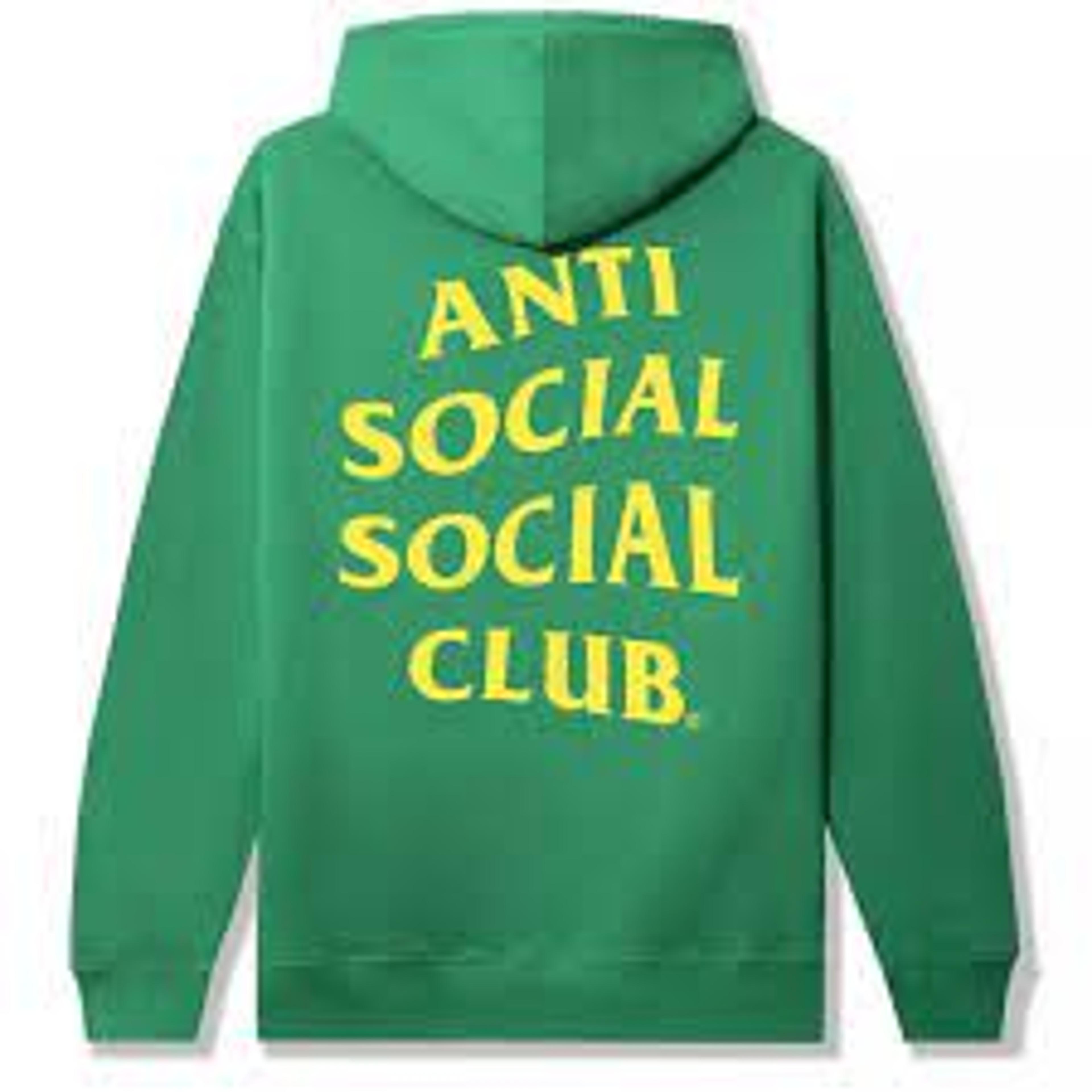 Anti Social Social Club Green 'Classic' Hoodie