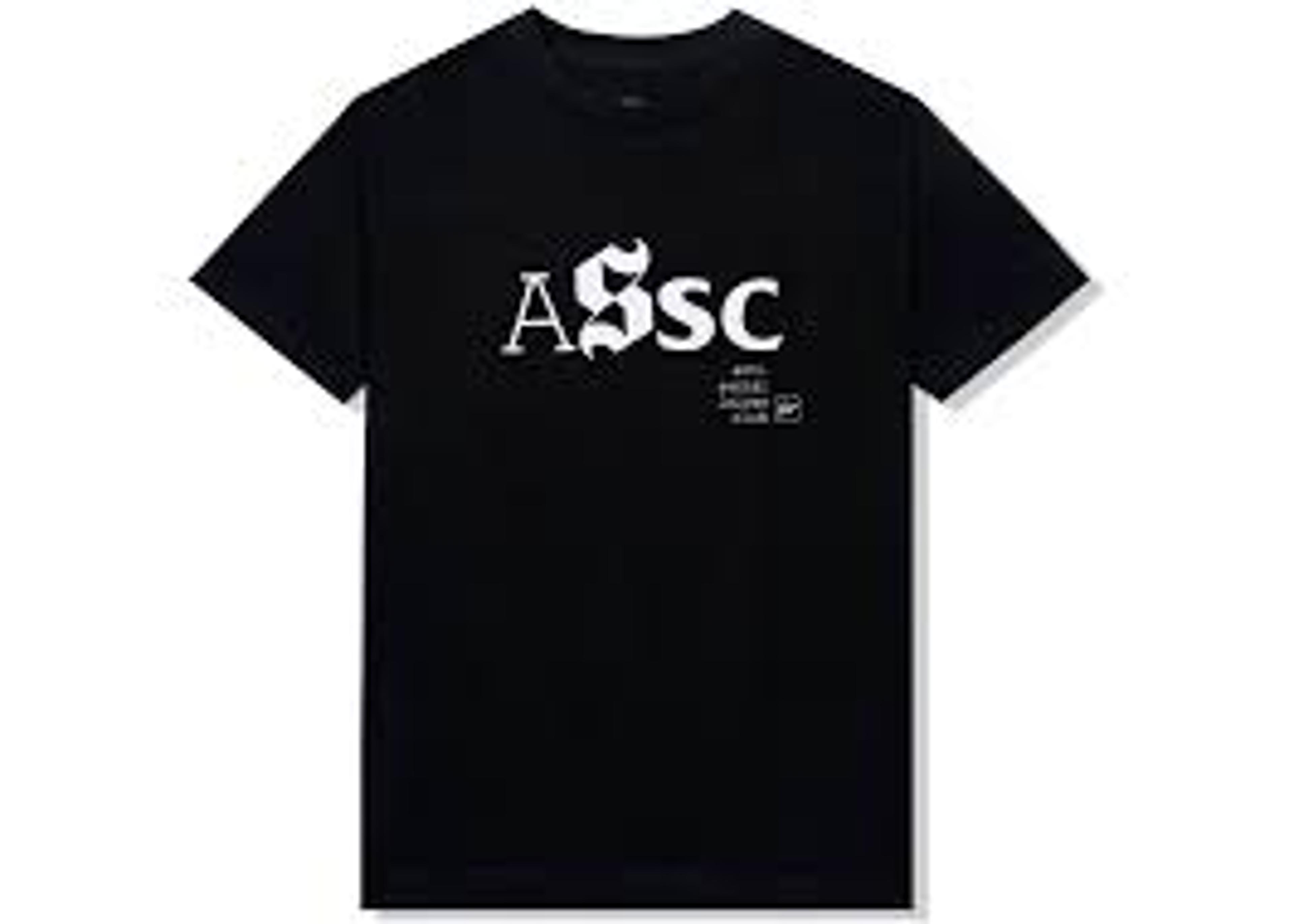 Anti Social Social Club Black 'Fragment Type A' T-Shirt