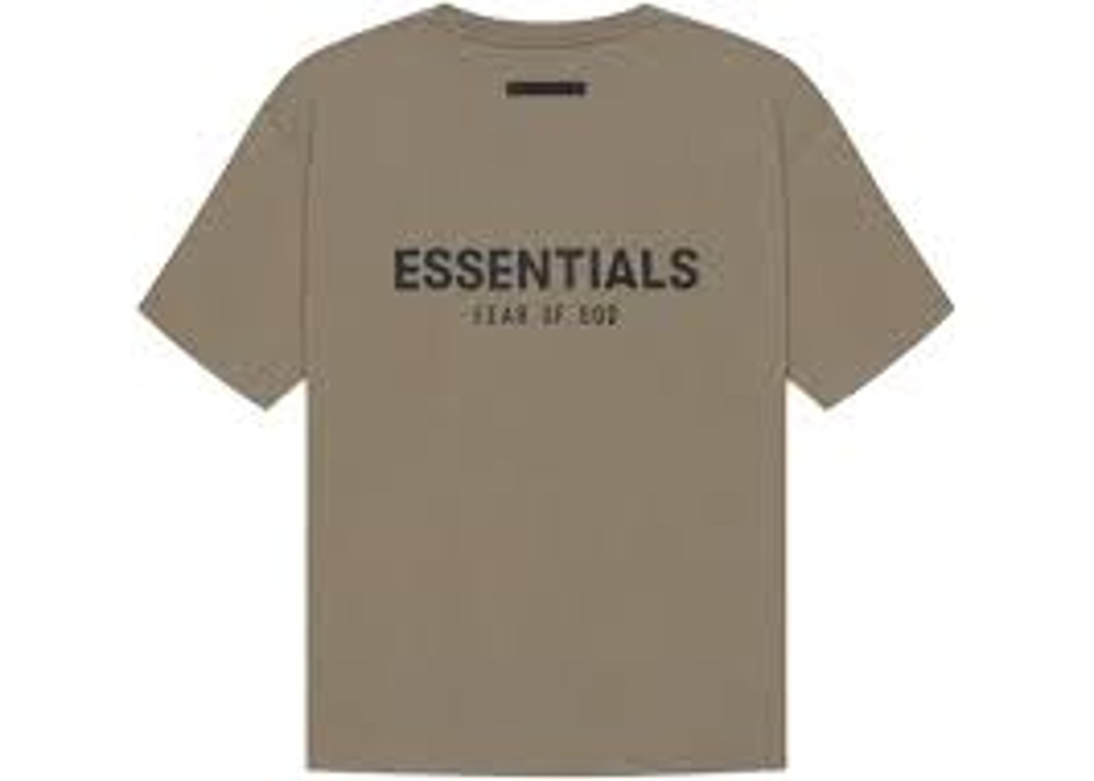 Fear of God Essentials Taupe T-Shirt