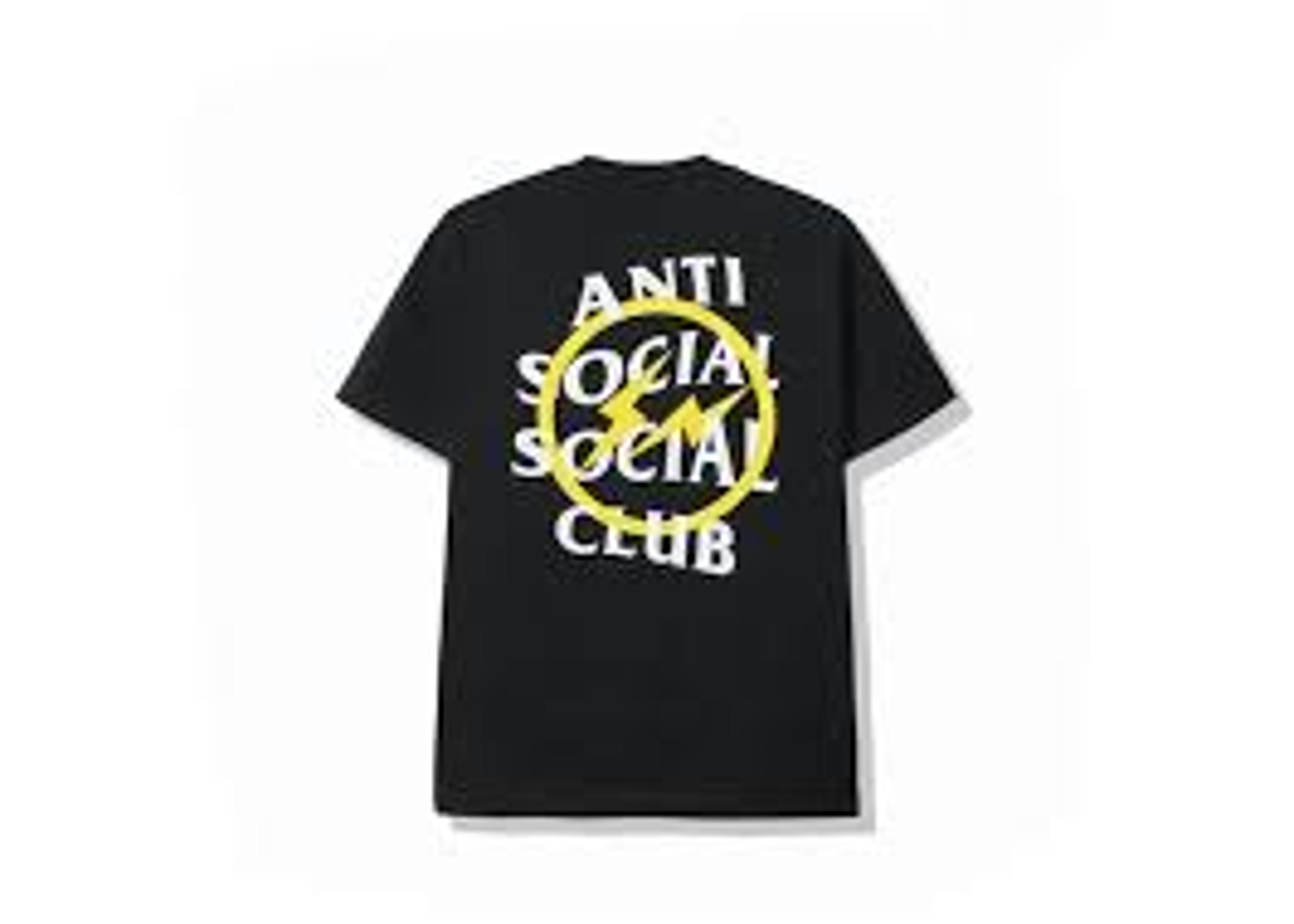 Anti Social Social Club 'Fragment Yellow' T-Shirt