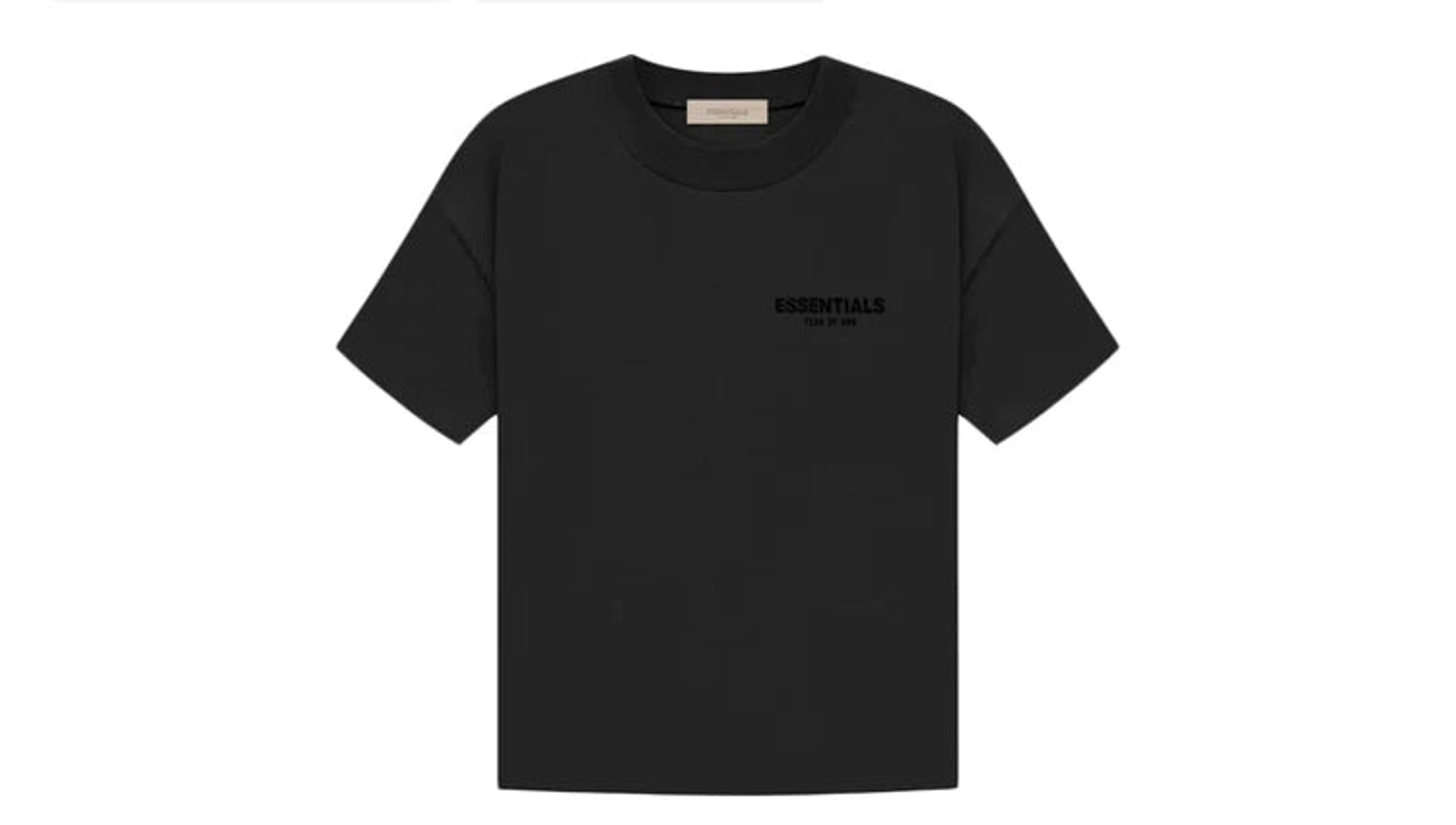 Alternate View 1 of Unreleased Fear Of God Essentials Black T-Shirt (2023)