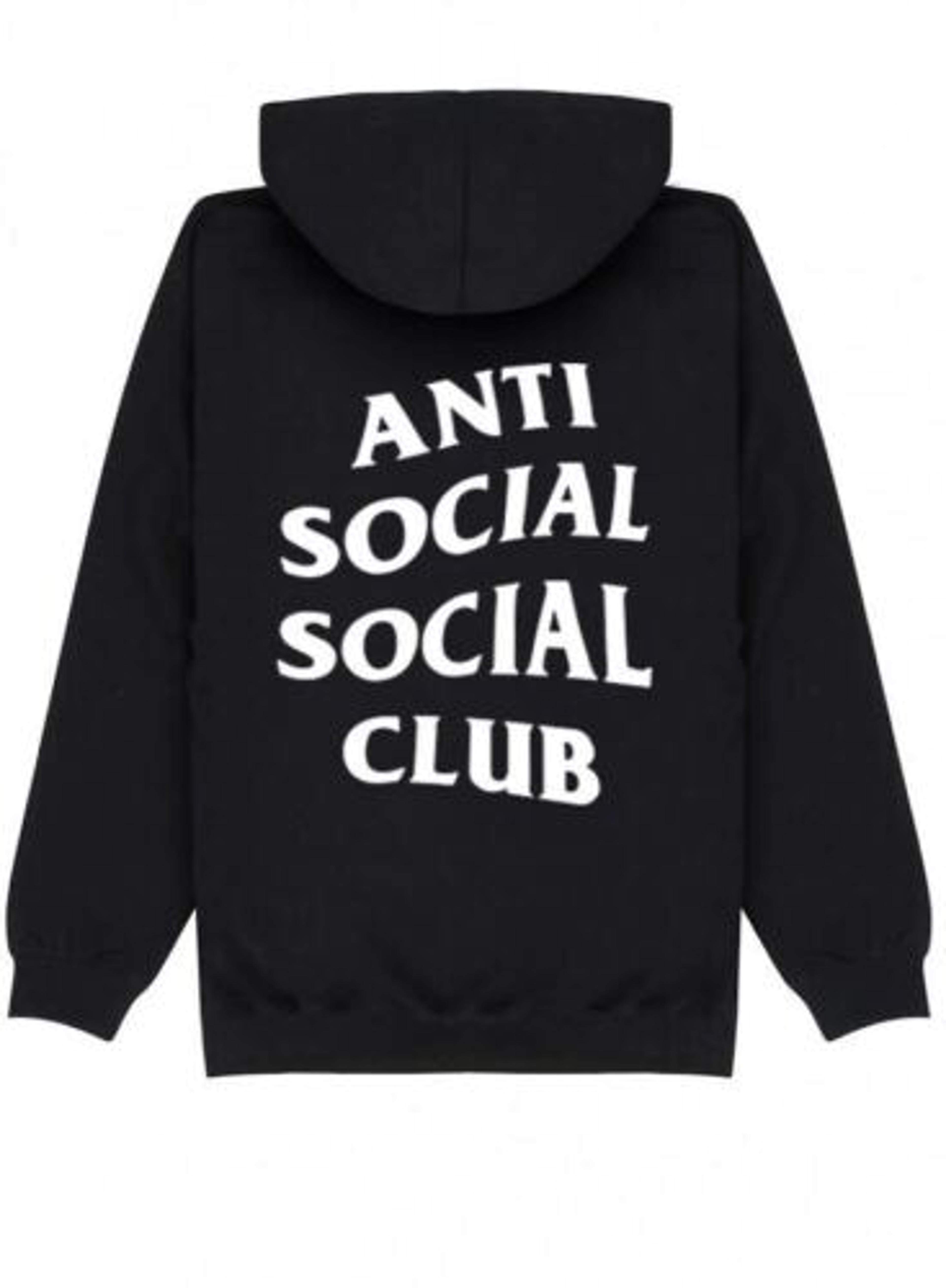 Anti Social Social Club Black 'Classic' Hoodie