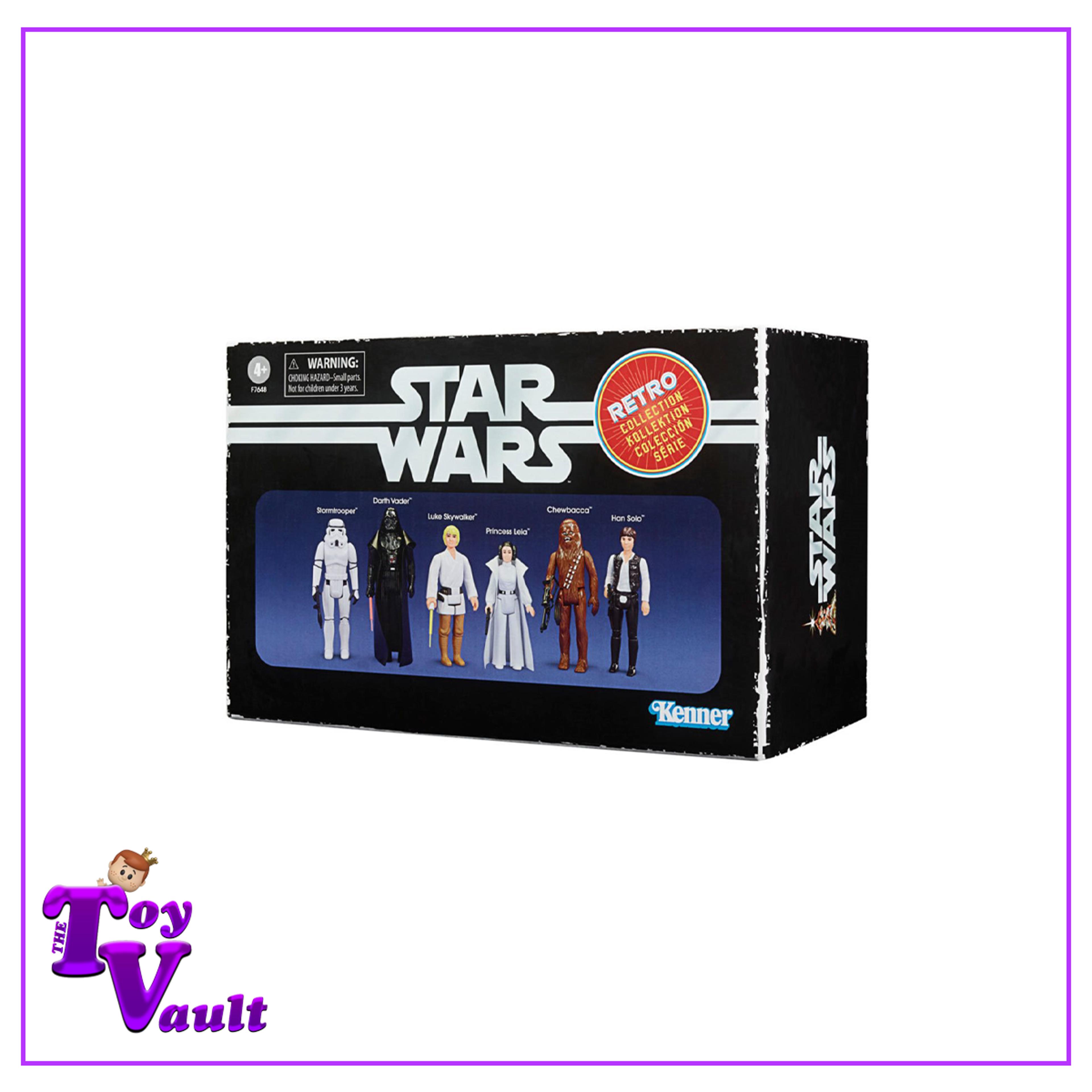 Hasbro Star Wars The Retro Collection Kenner Action Figures Set 