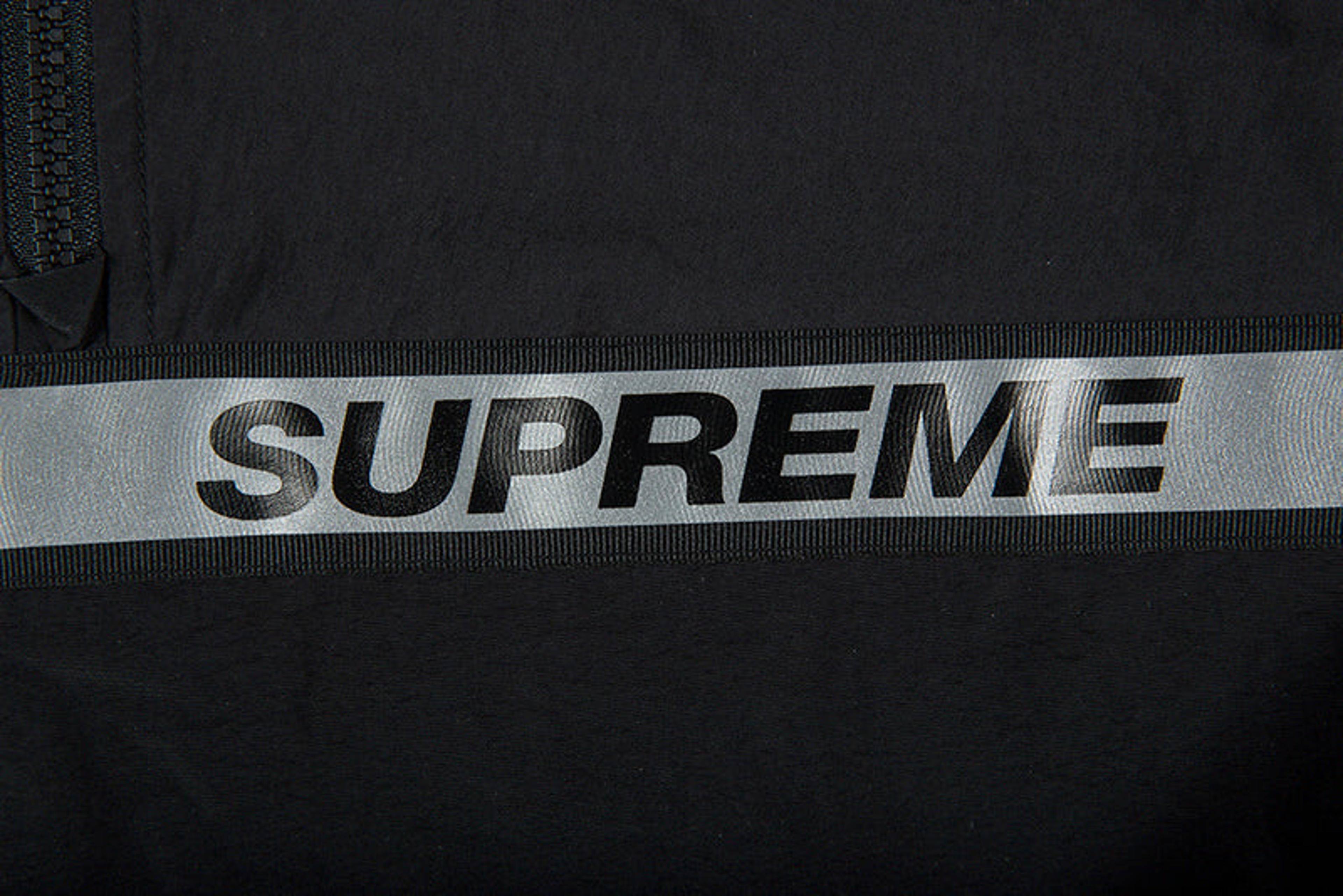 NTWRK - SUPREME REFLECTIVE TAPING HOODED PULLOVER