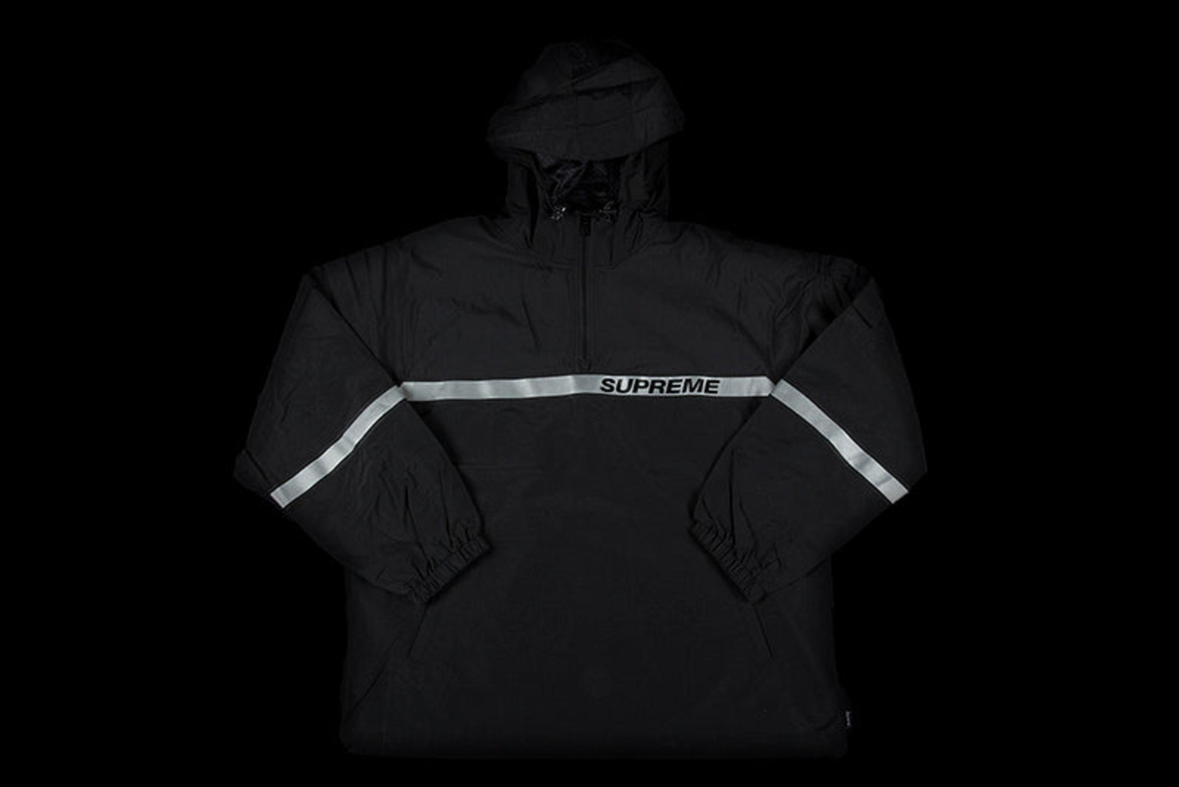 NTWRK - SUPREME REFLECTIVE TAPING HOODED PULLOVER