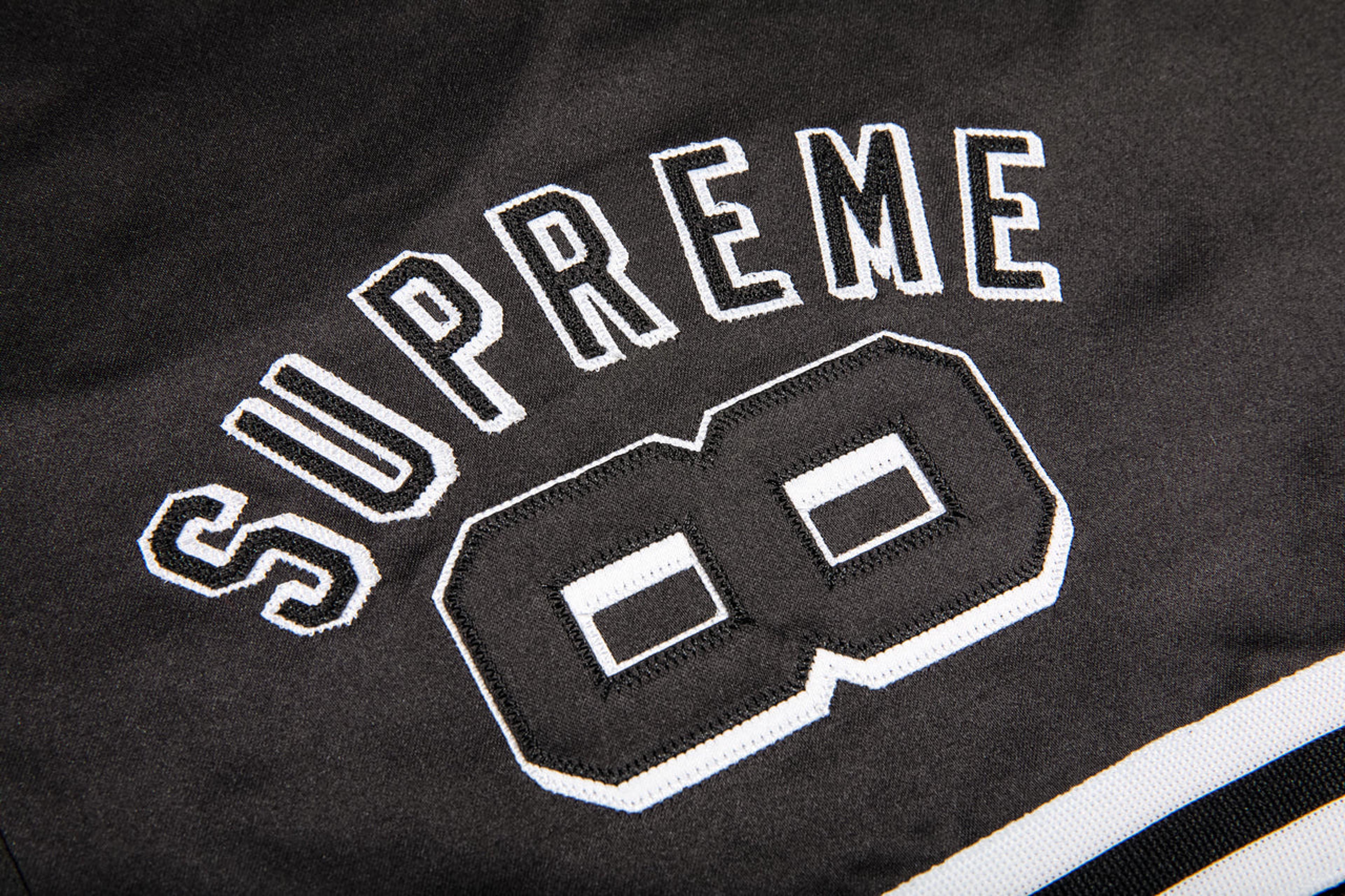 NTWRK - SUPREME MITCHELL & NESS SATIN BASKETBALL SHORT