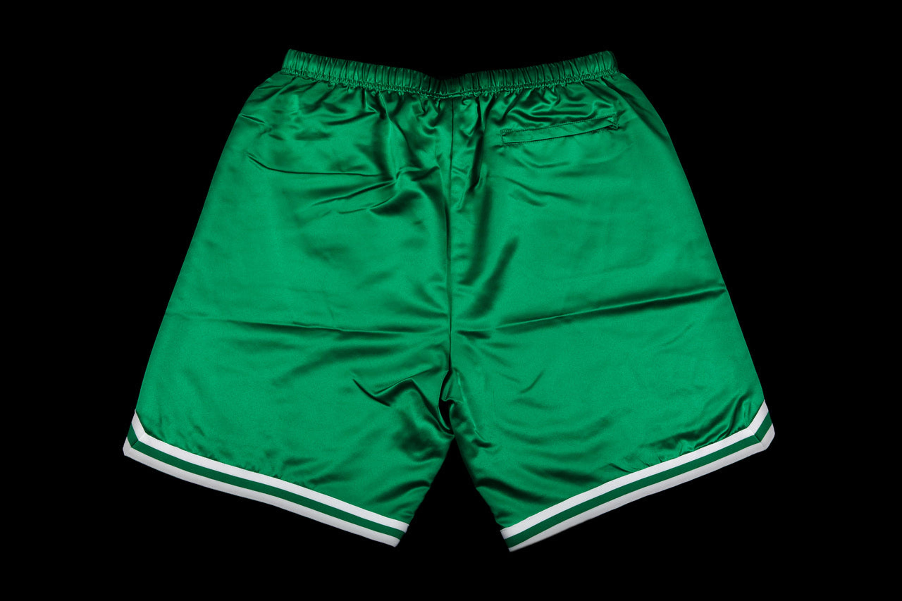 NTWRK - SUPREME MITCHELL & NESS SATIN BASKETBALL SHORT